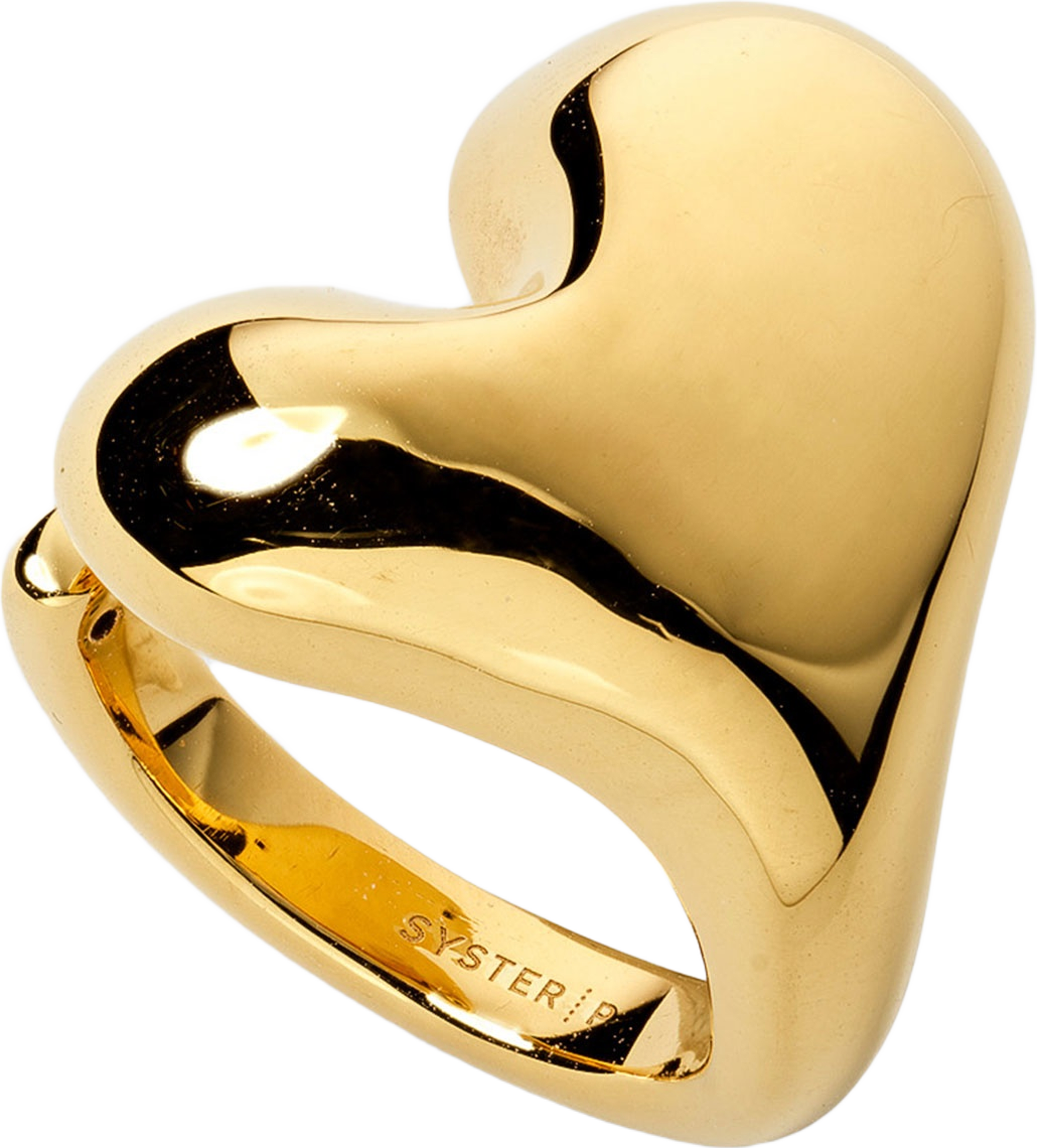 Bolded Heart Ring