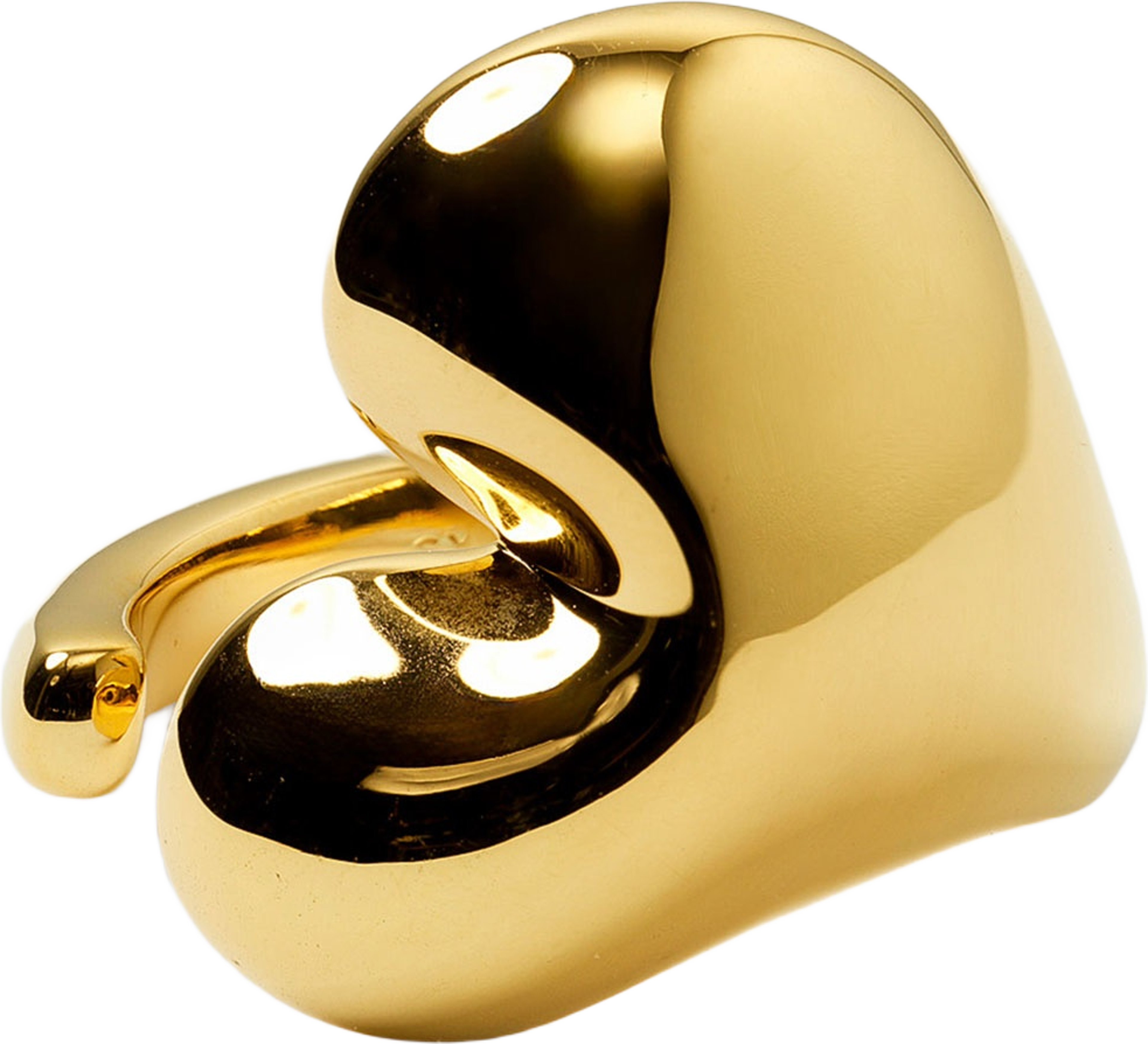 Bolded Heart Ring