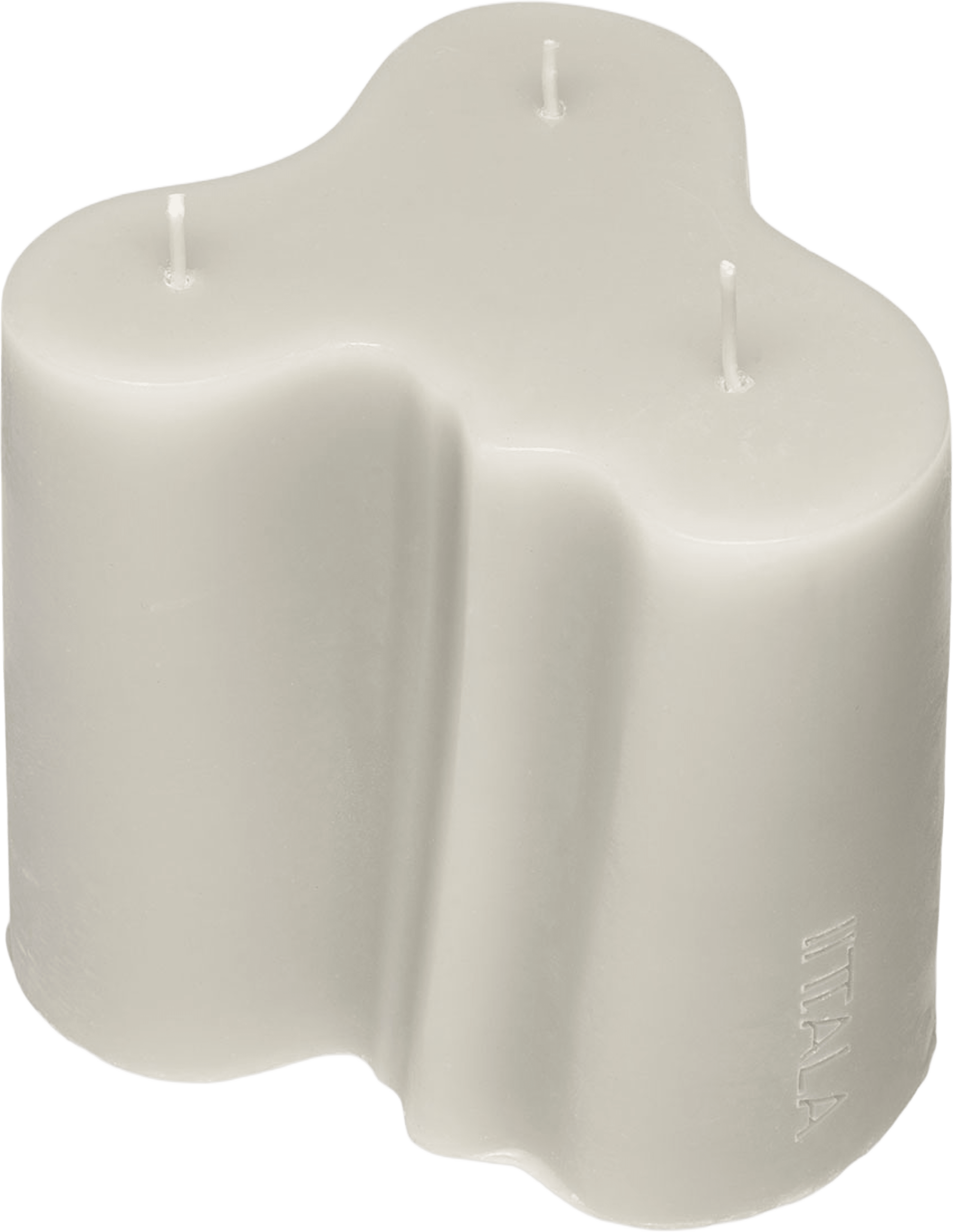 Aalto Blockljus 11 cm Eld, från Iittala, i färgen Sand. Klicka för att öppna bilden i stort format