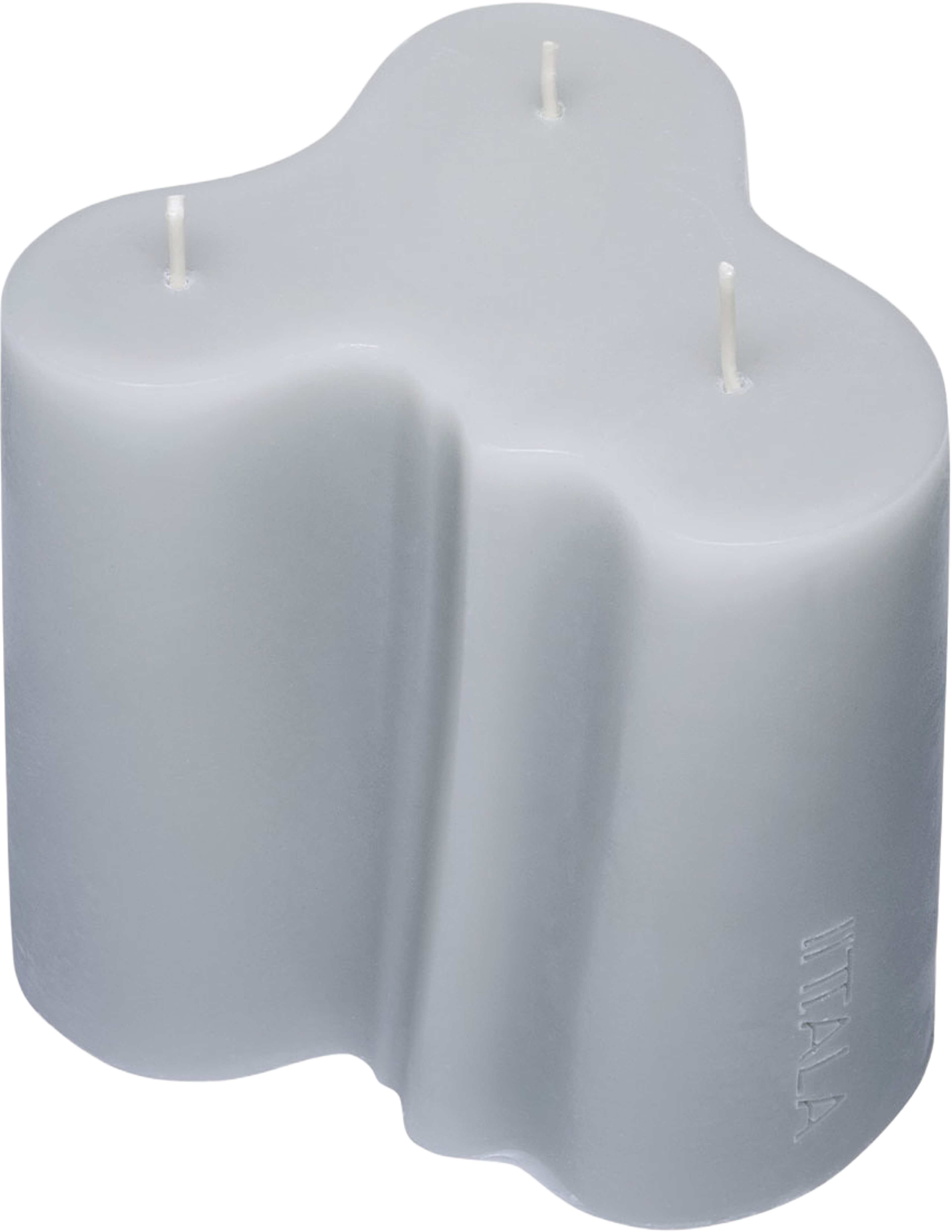 Aalto Blockljus 11 cm Eld, från Iittala, i färgen Ljusblå. Klicka för att öppna bilden i stort format