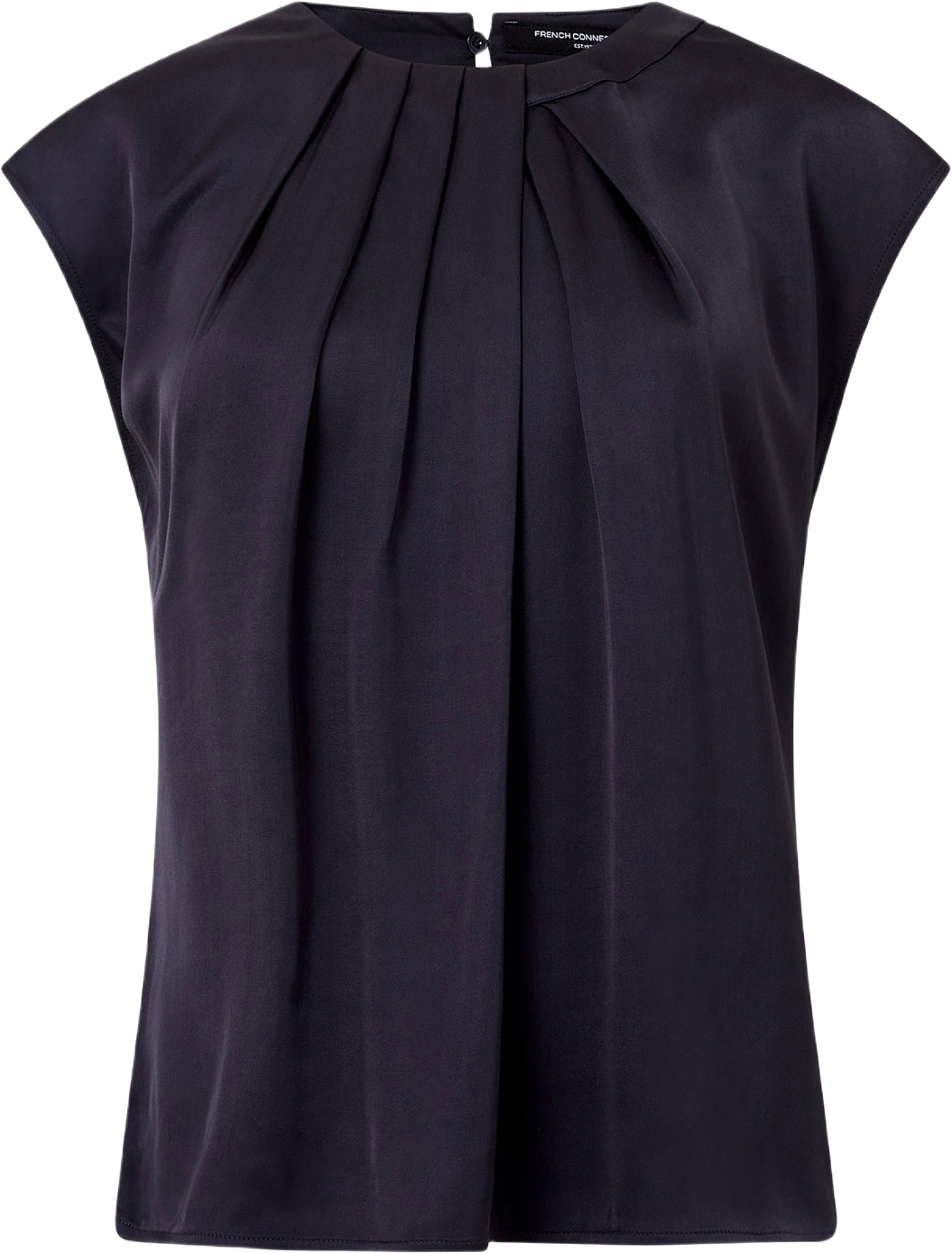 Sera Satin Slvlss Blouse