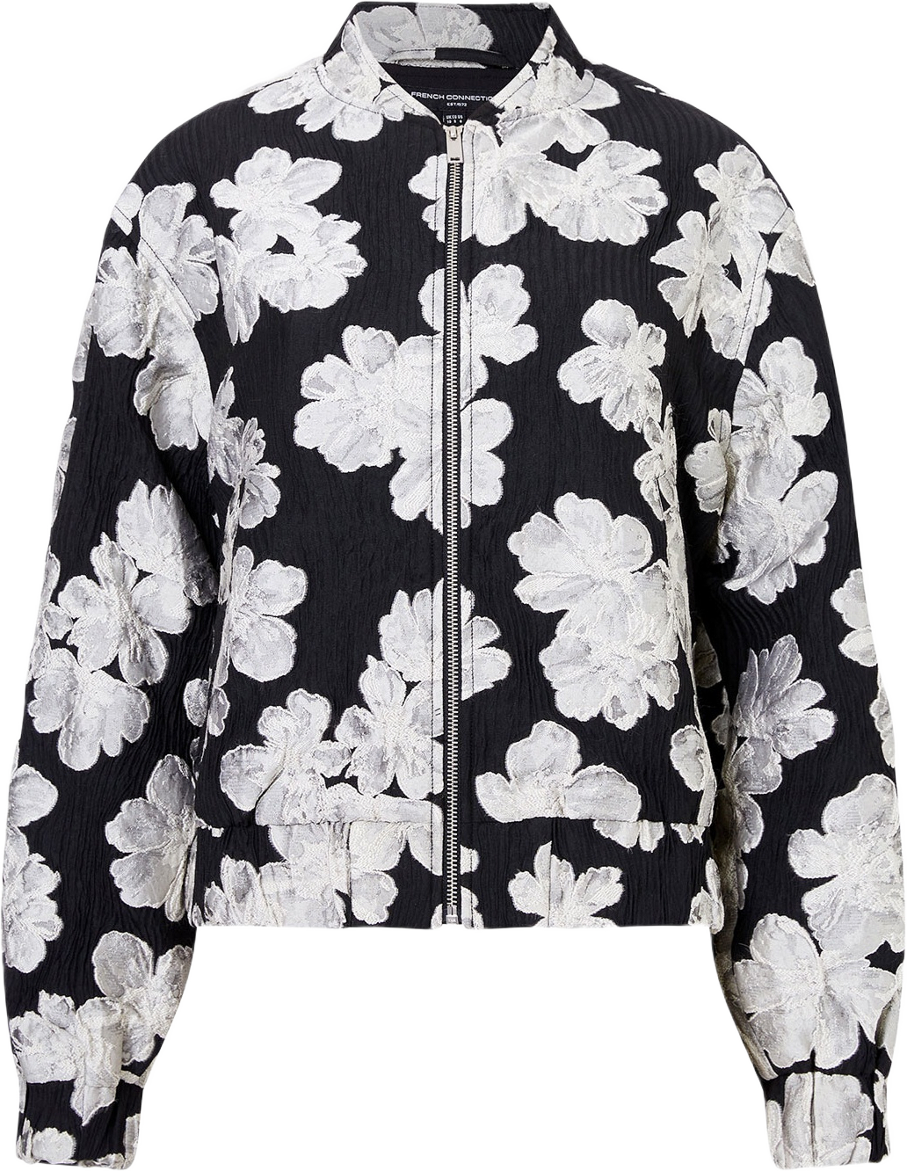 Lora Poly Jacquard Bomber Jack