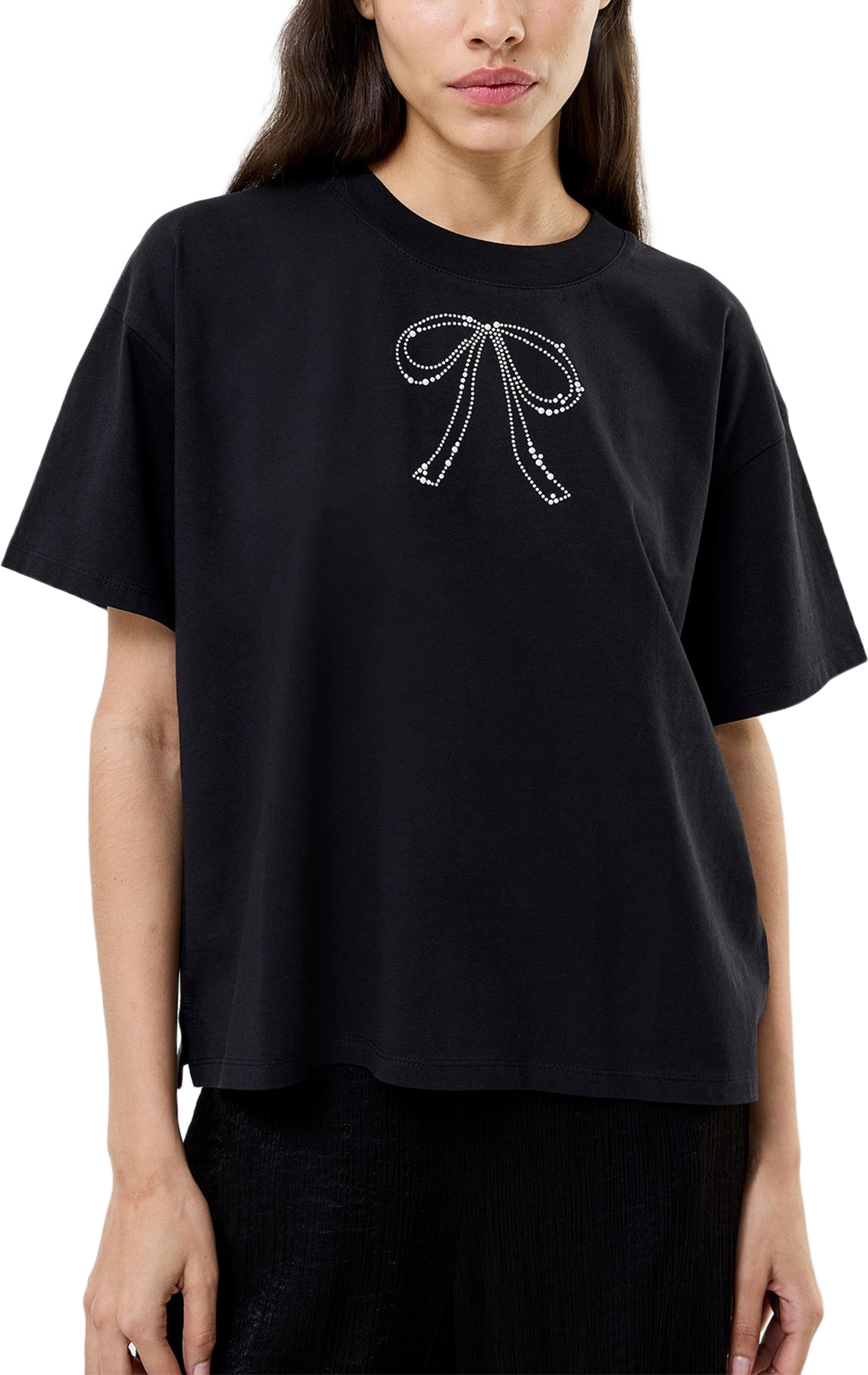 Pearl Hotfix Bow S/S Tee