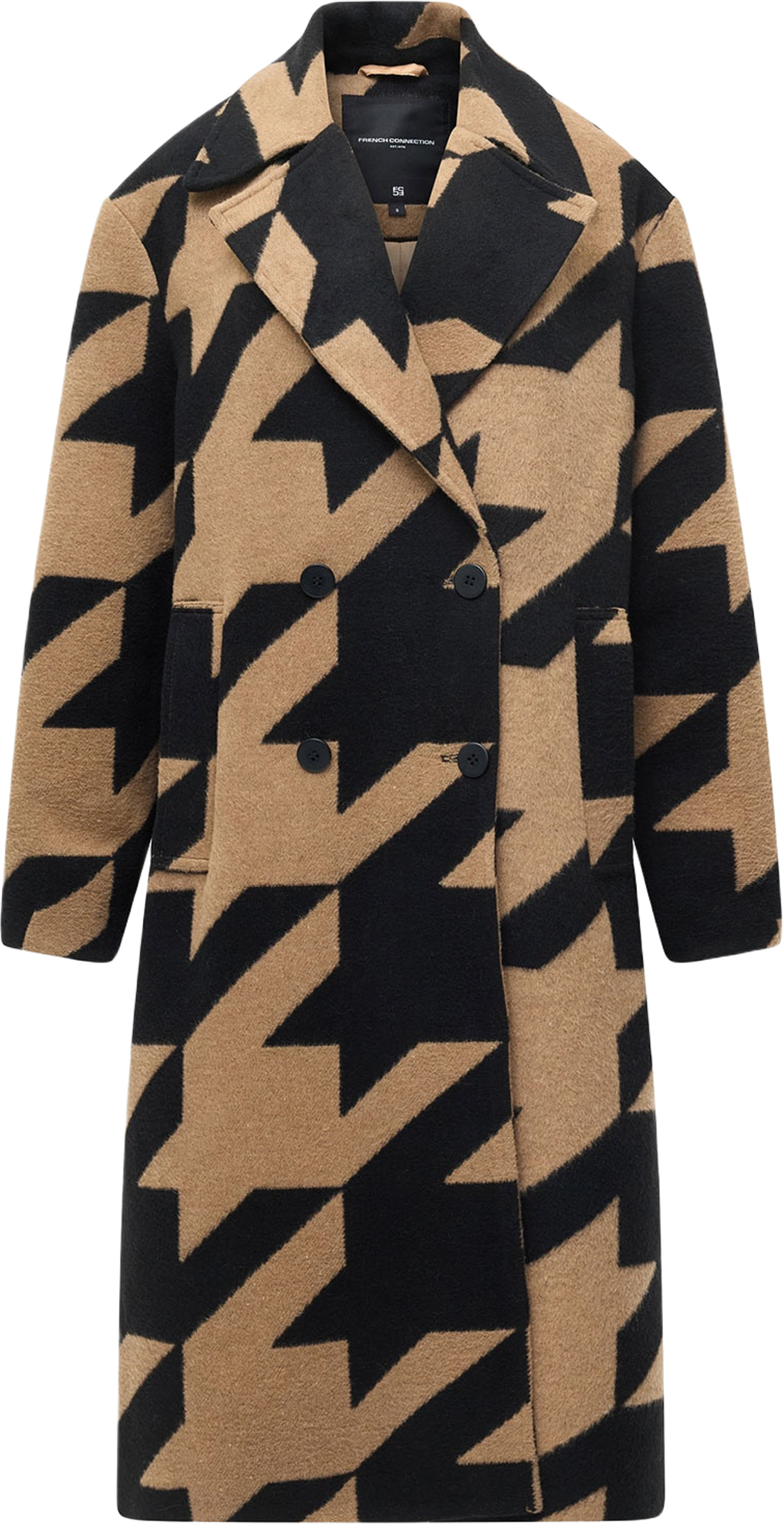 Lucilla Houndstooth Coat