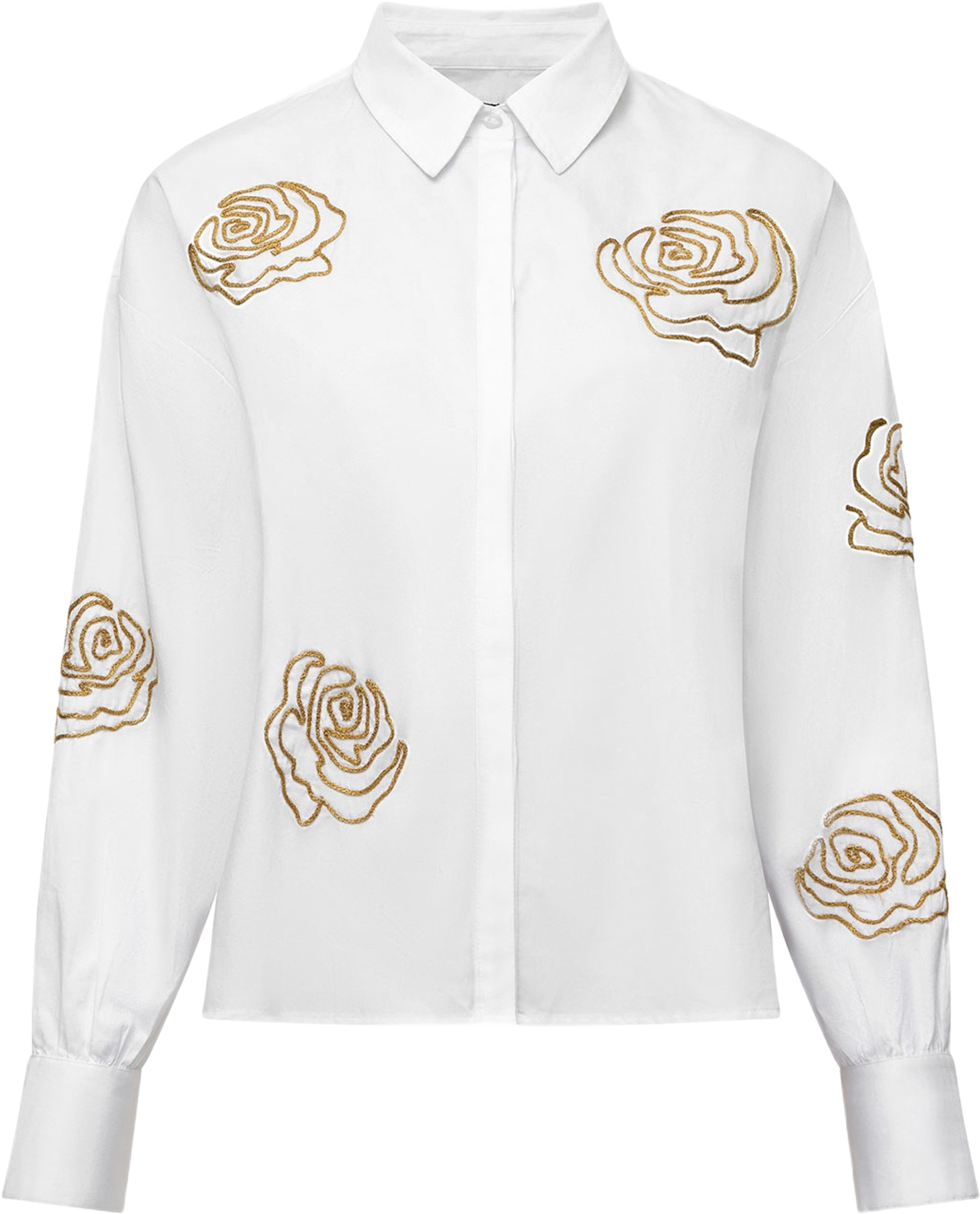 Alexis Cotton Shir, från French Connection, i färgen Linen White Gold. Klicka för att öppna bilden i stort format