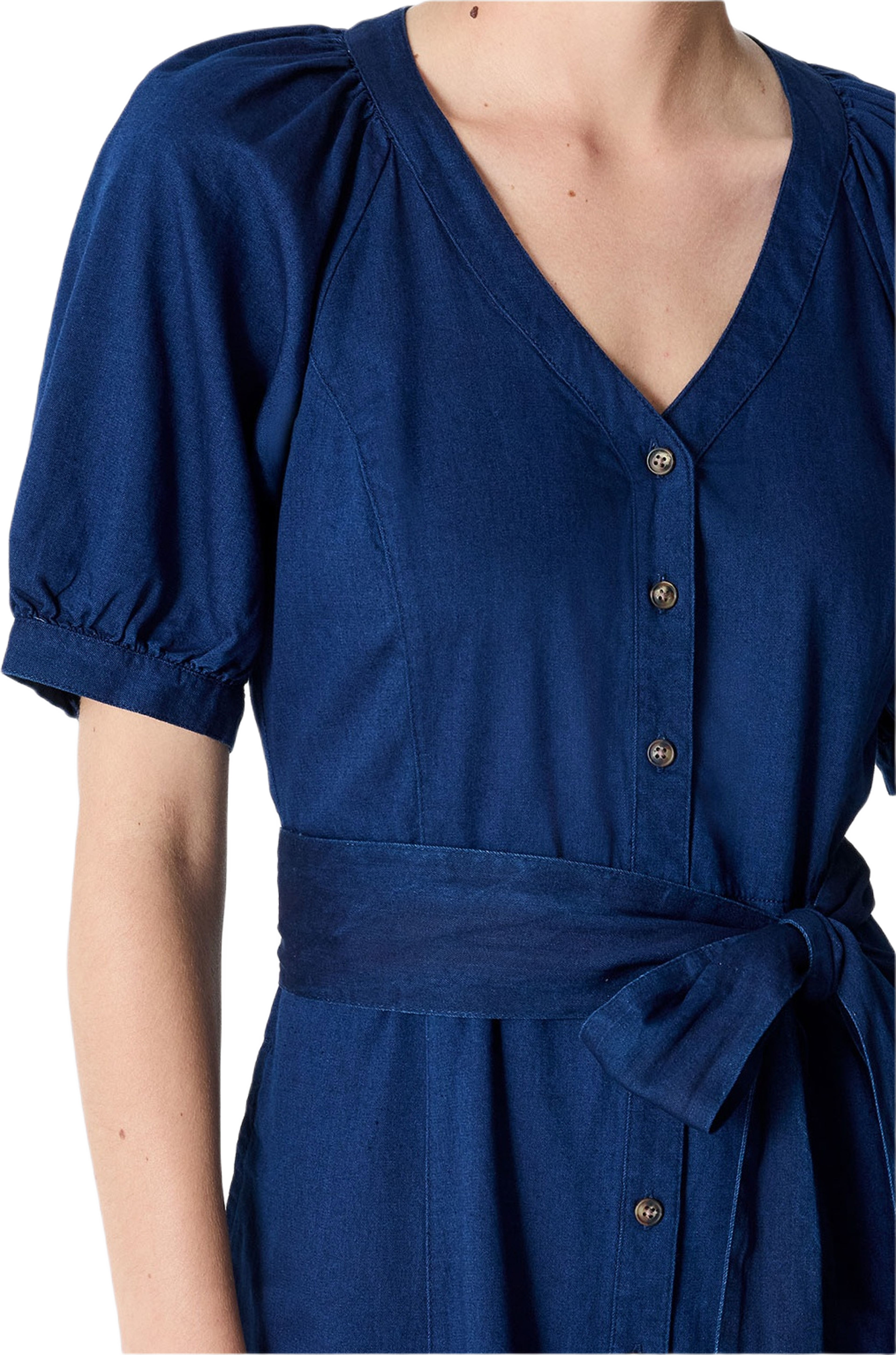 Zaves Chambray Ss Dress