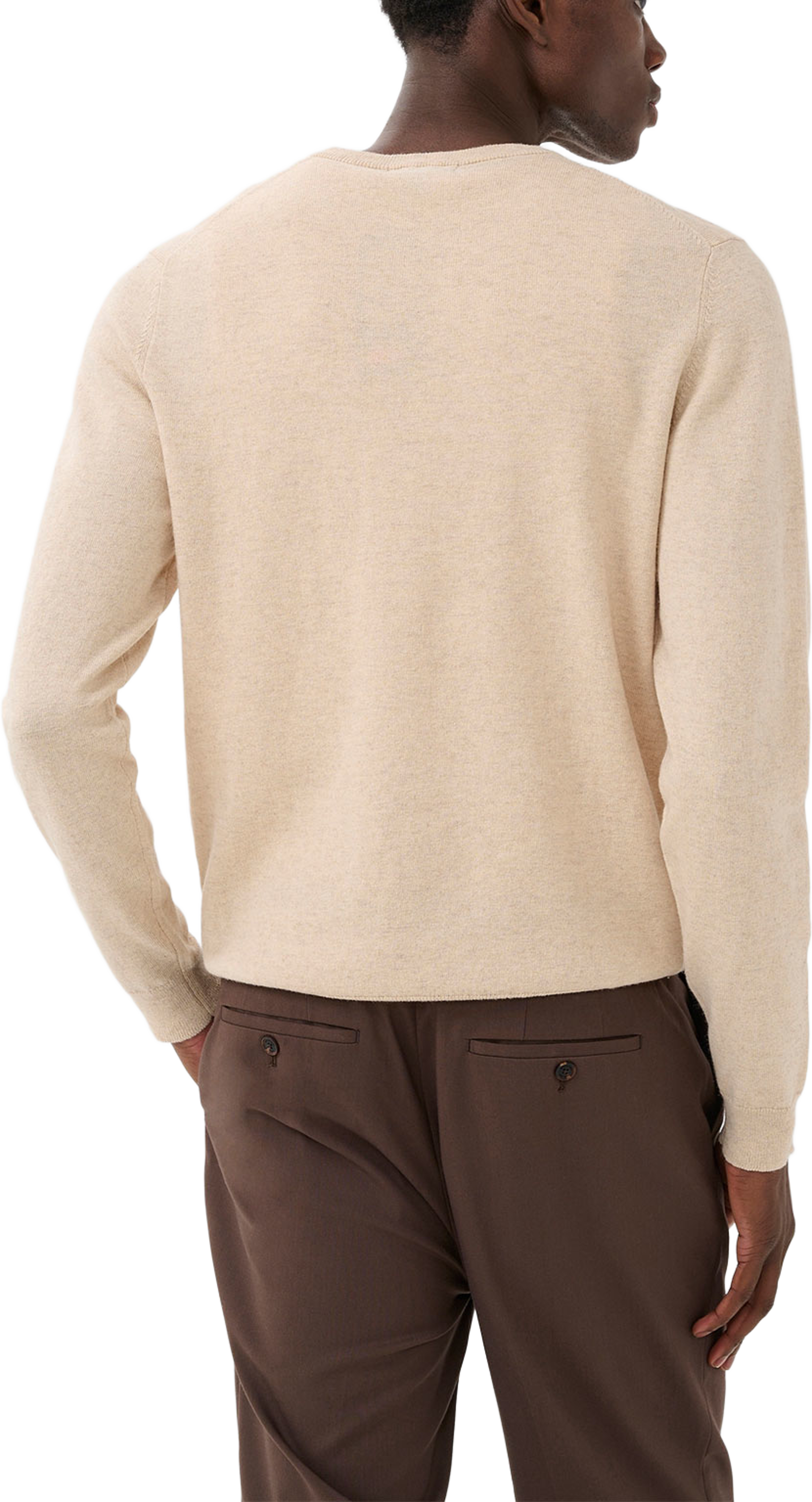 MAHenri Pullover, från Matinique, i färgen Oyster Gray Melange. Klicka för att öppna bilden i stort format