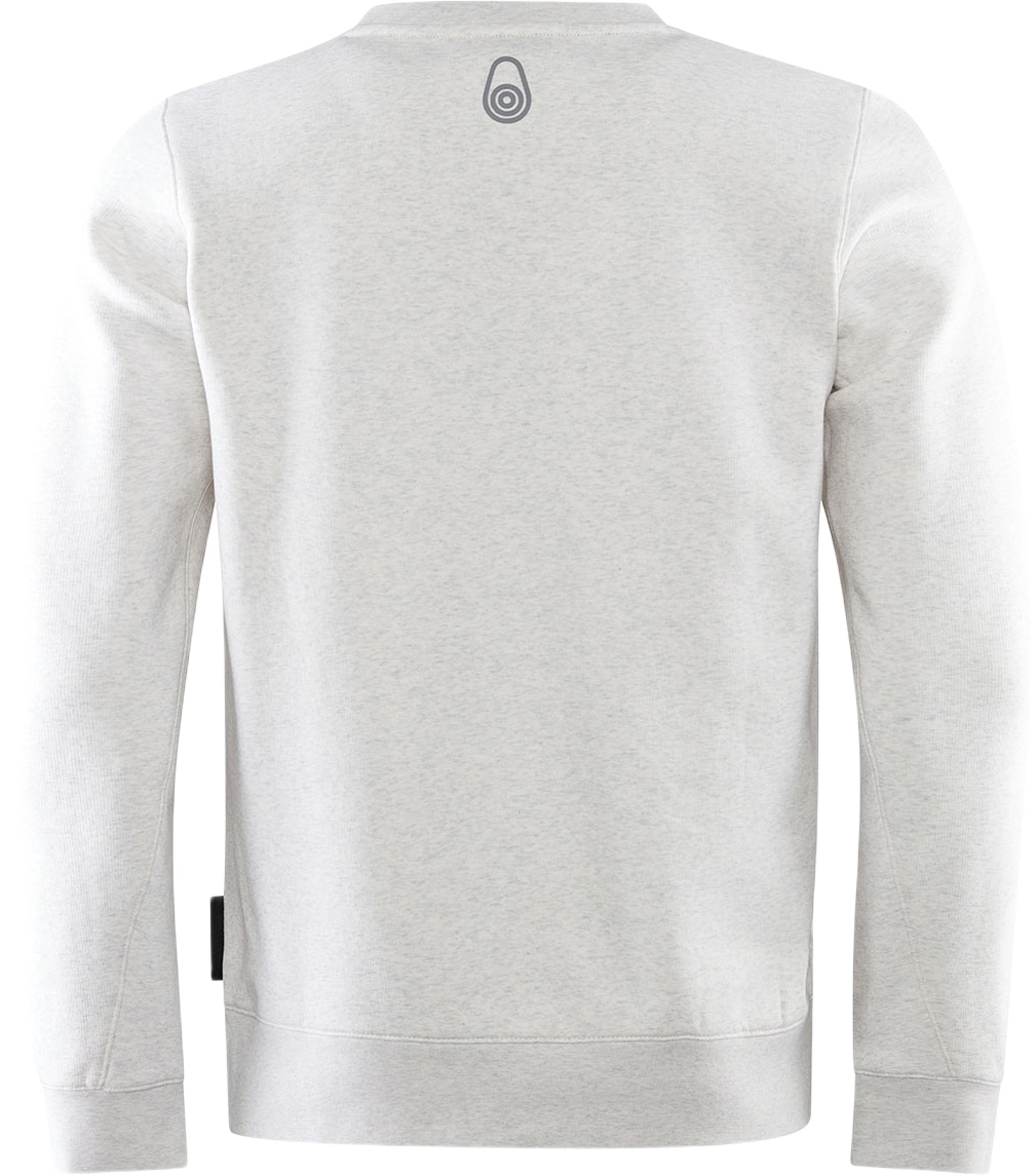 Bowman Logo Sweater, från Sail Racing, i färgen Light Grey Mel.