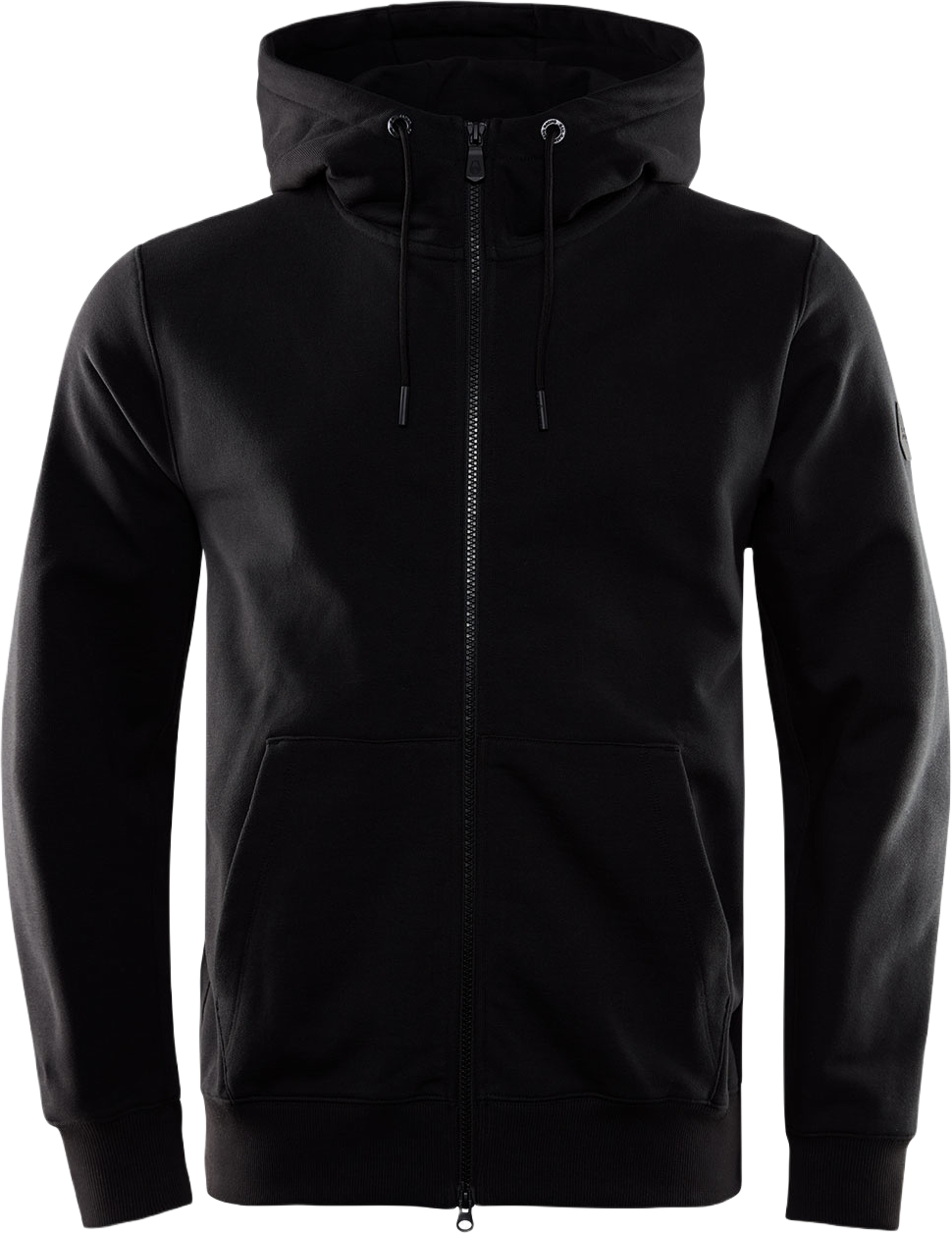 Drift Terry Zip Hood, från Sail Racing, i färgen Carbon.