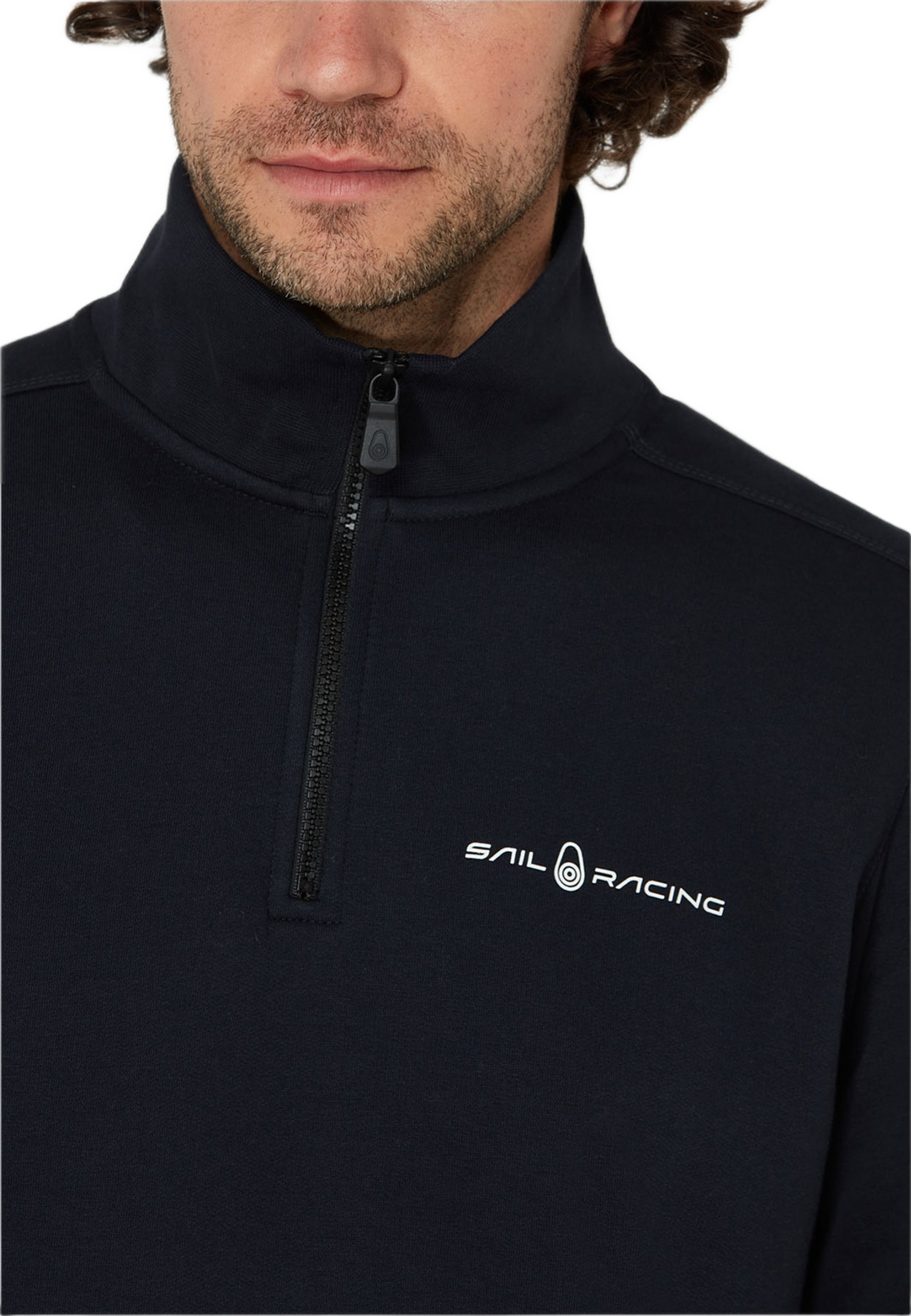 Bowman Logo T-Neck, från Sail Racing, i färgen Dark Navy.