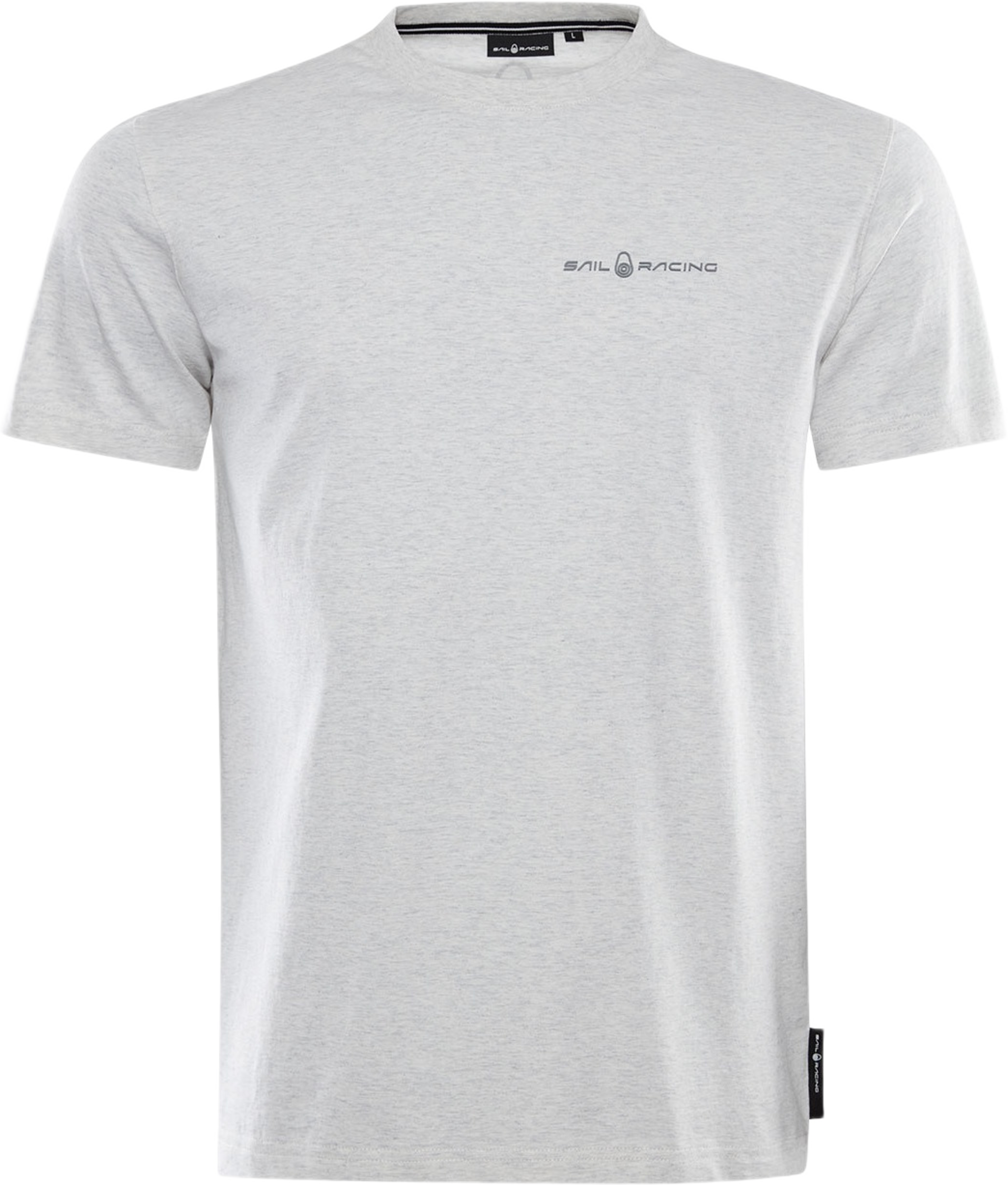 Bowman Logo Tee, från Sail Racing, i färgen Light Grey Mel.