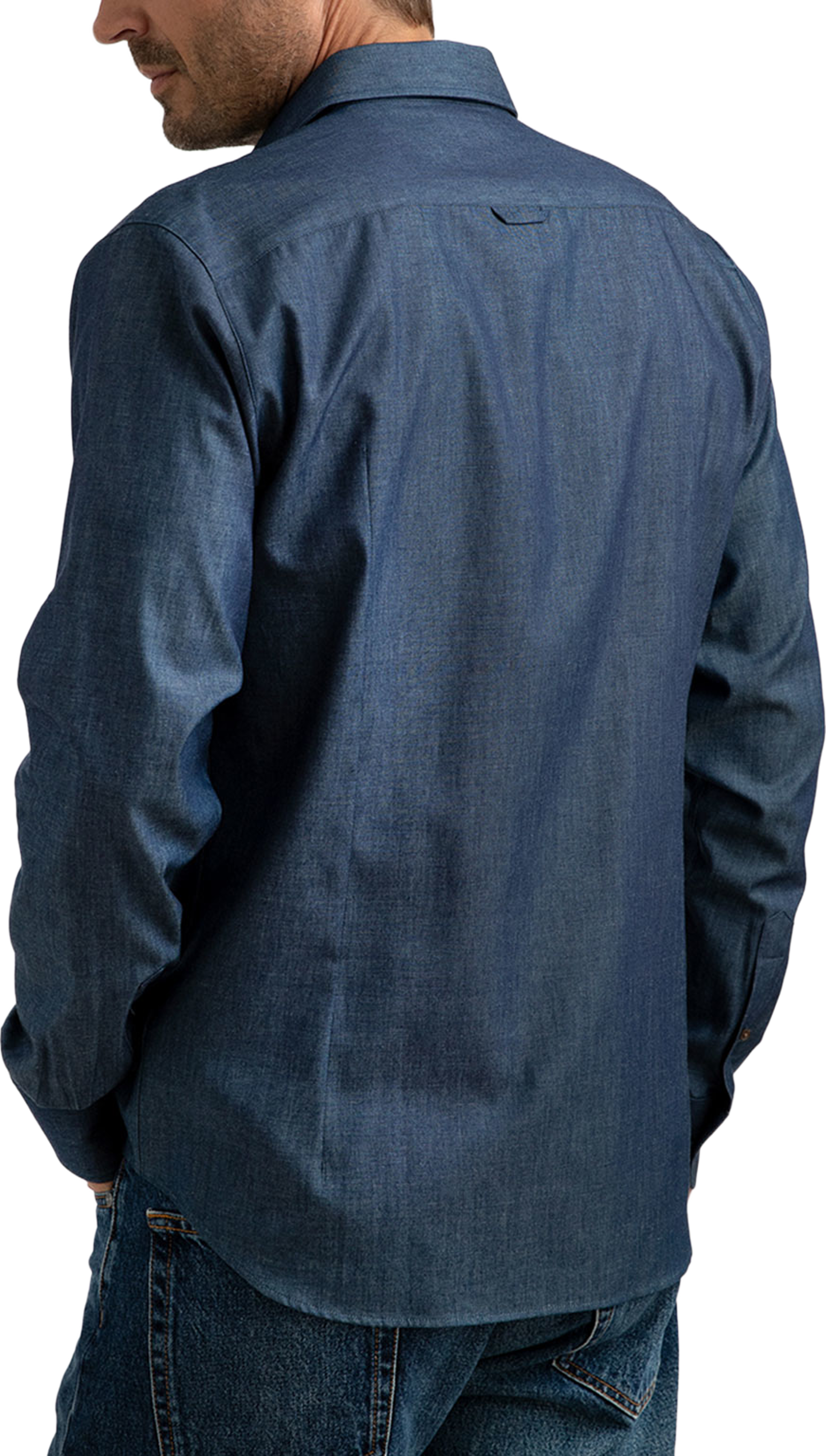 Skjorta Pharelle Denim, från The Shirt Factory, i färgen Dk.blue. Klicka för att öppna bilden i stort format