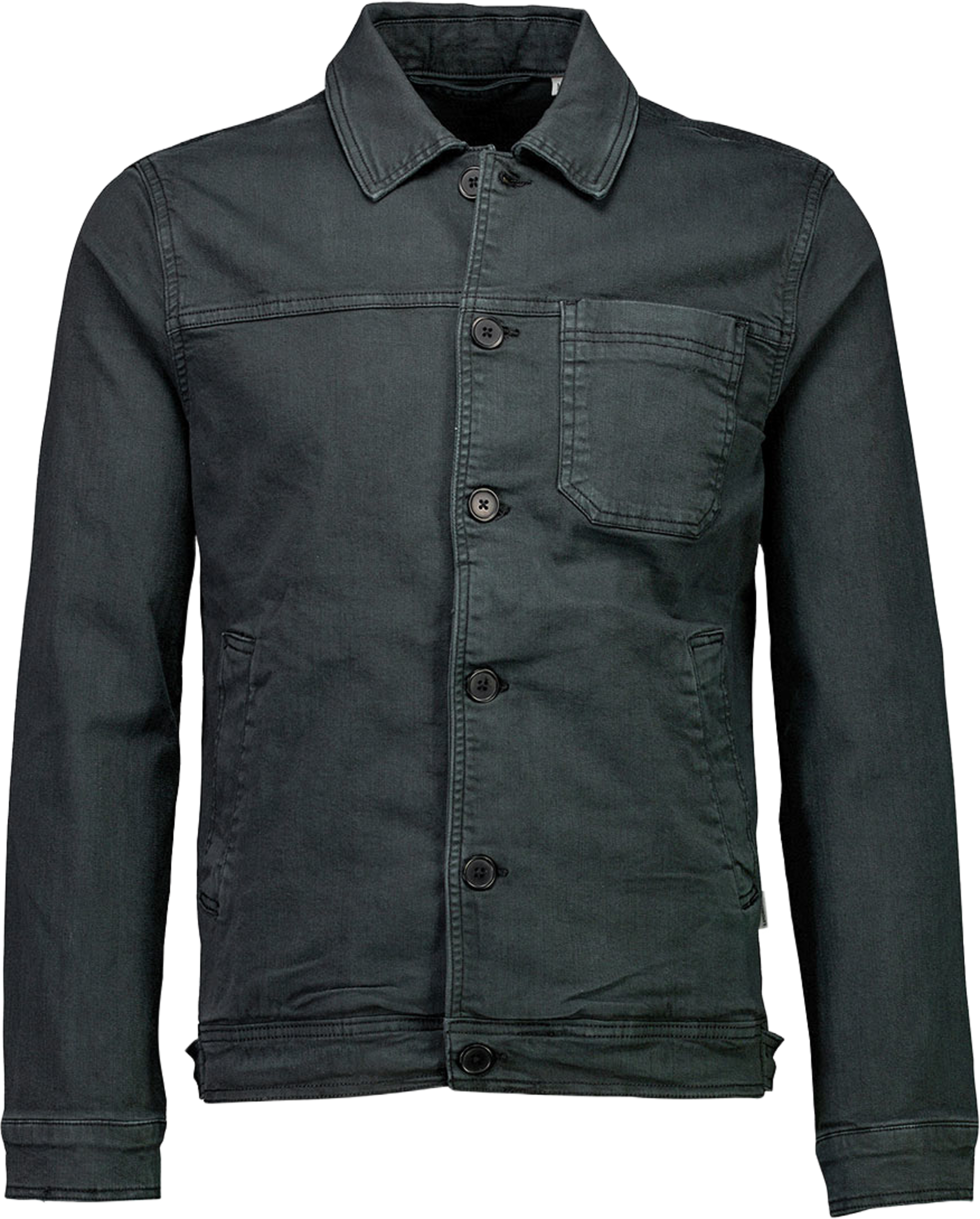 Lindbergh Cropped length overshirt Overshirt, från Lindbergh, i färgen Black. Klicka för att öppna bilden i stort format