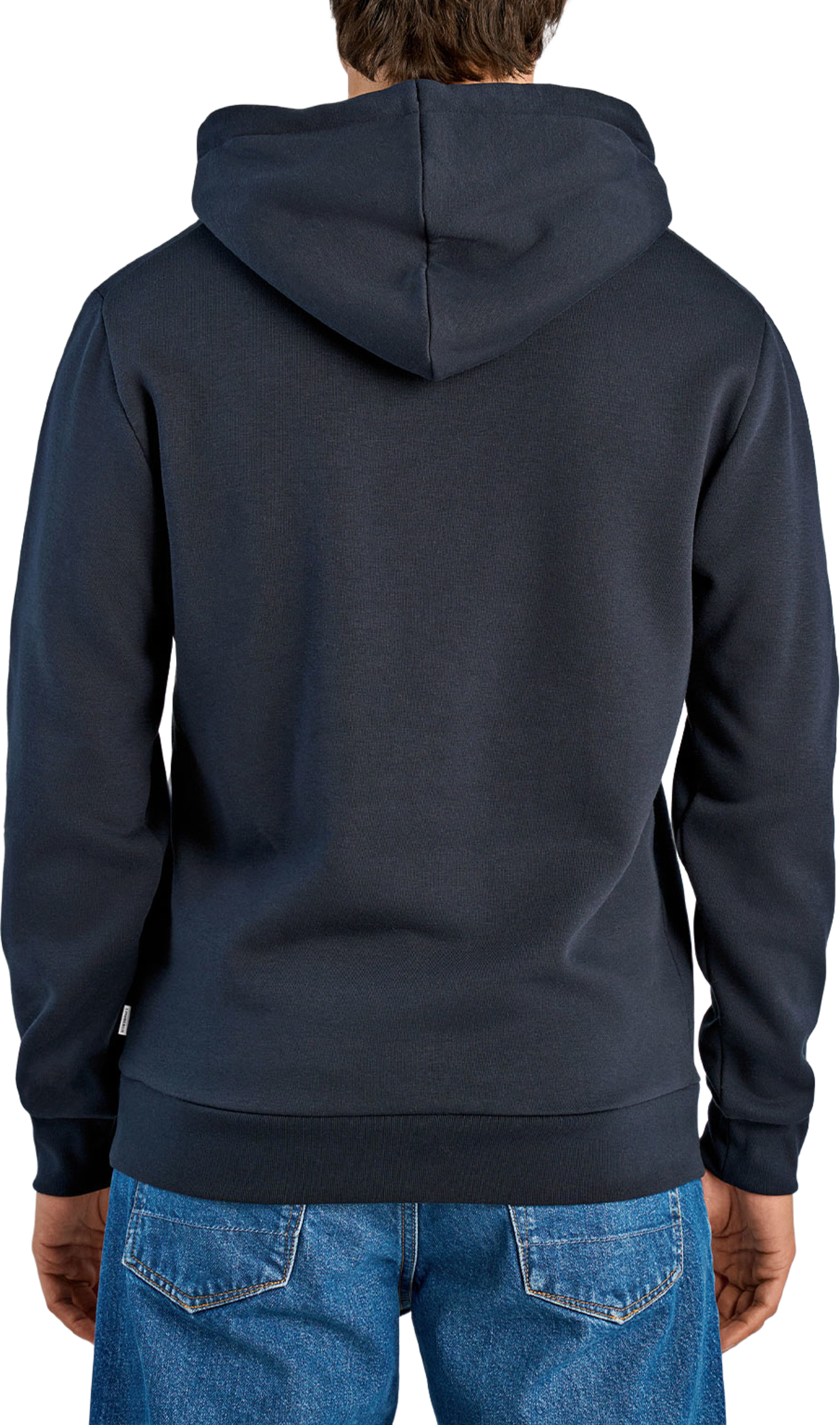 Lindbergh Hoodie Sweatshirt, från Lindbergh, i färgen Navy. Klicka för att öppna bilden i stort format