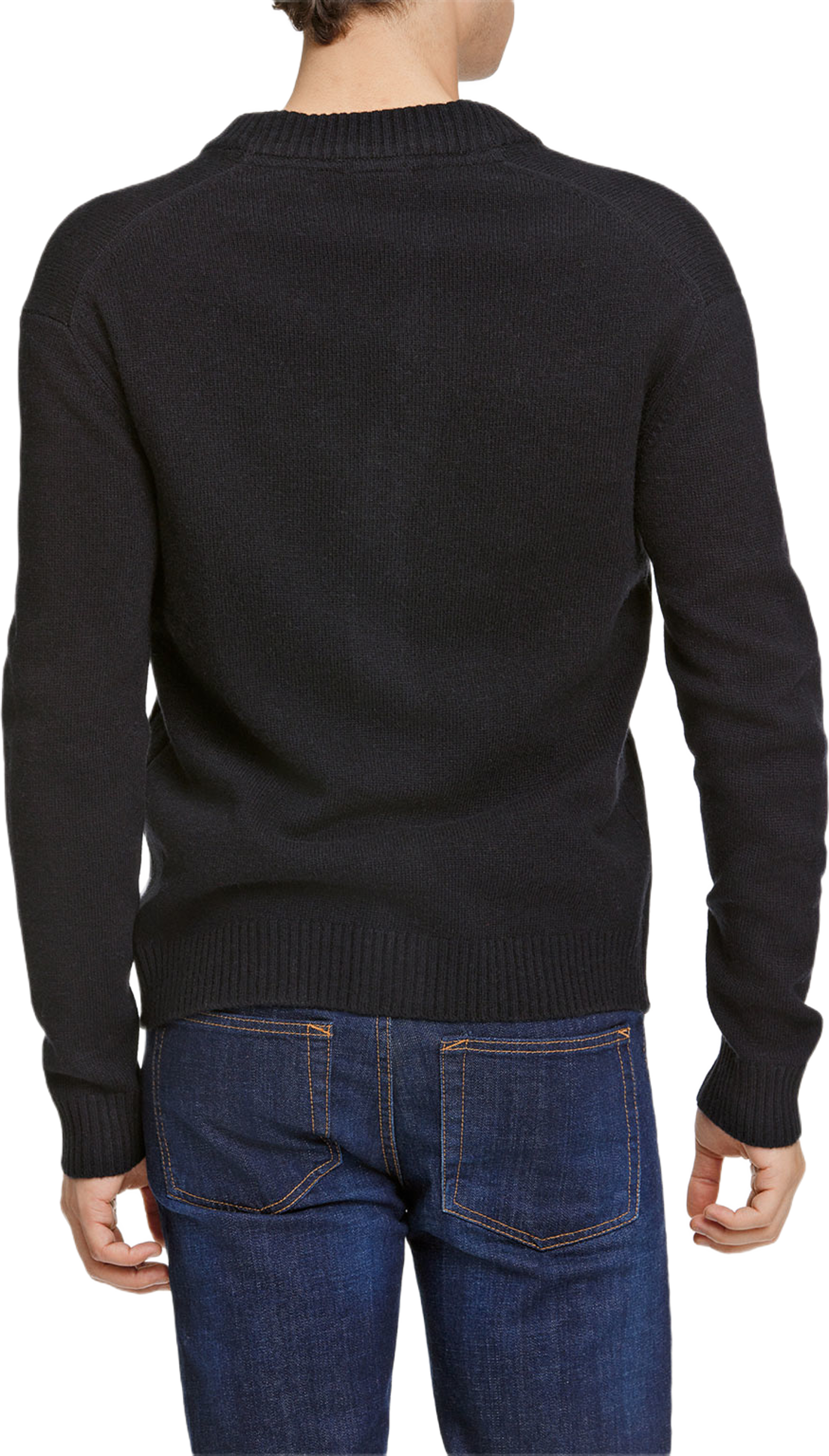 Lindbergh Lambswool button cardigan Knit, från Lindbergh, i färgen Black. Klicka för att öppna bilden i stort format