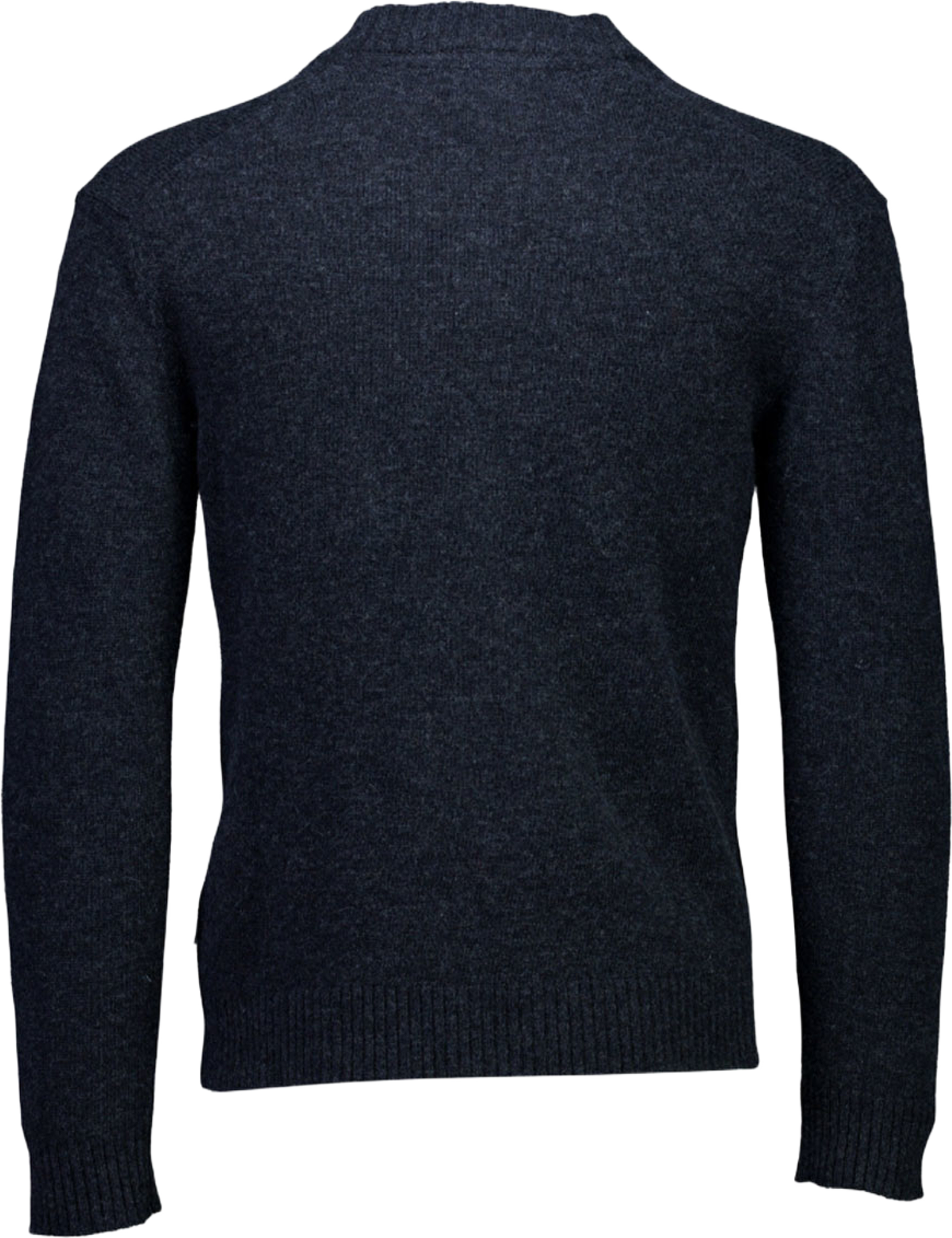 Lindbergh Lambswool button cardigan Knit, från Lindbergh, i färgen Charcoal Mel. Klicka för att öppna bilden i stort format