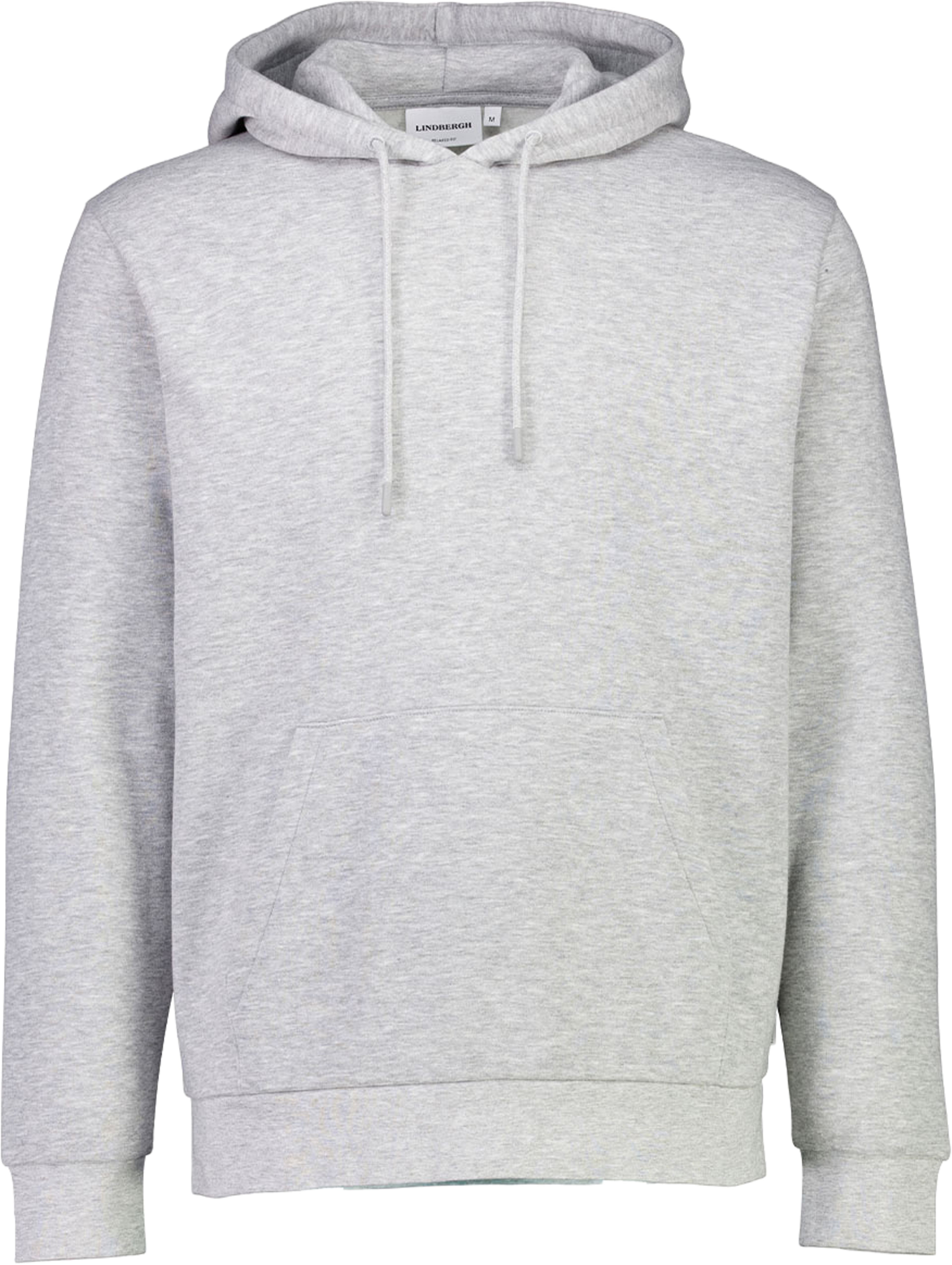 Lindbergh Hoodie Sweatshirt, från Lindbergh, i färgen Grey Mel. Klicka för att öppna bilden i stort format