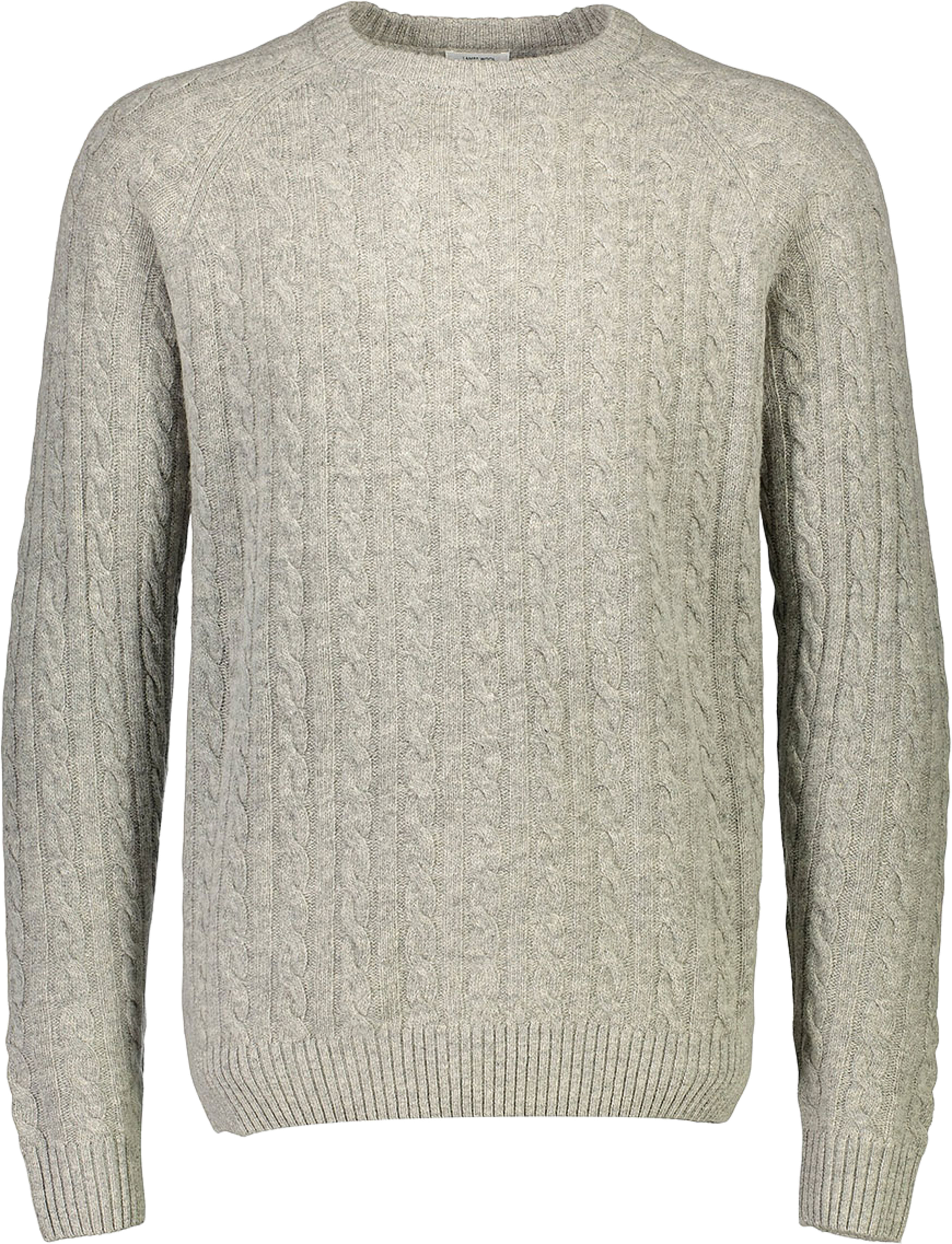 Lindbergh Lambswool raglan Knit, från Lindbergh, i färgen Mid Grey Mel. Klicka för att öppna bilden i stort format