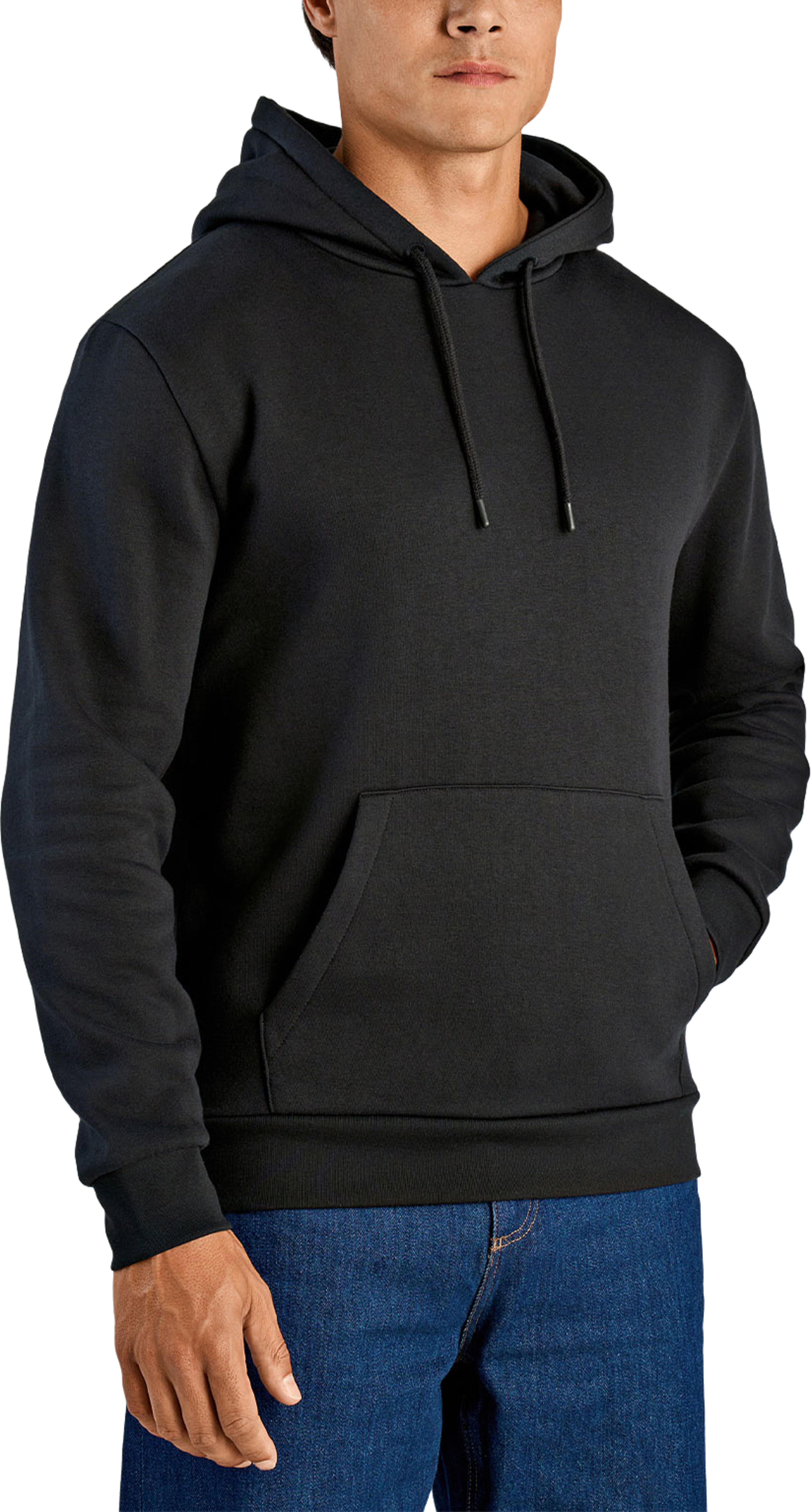 Lindbergh Hoodie Sweatshirt, från Lindbergh, i färgen Black. Klicka för att öppna bilden i stort format