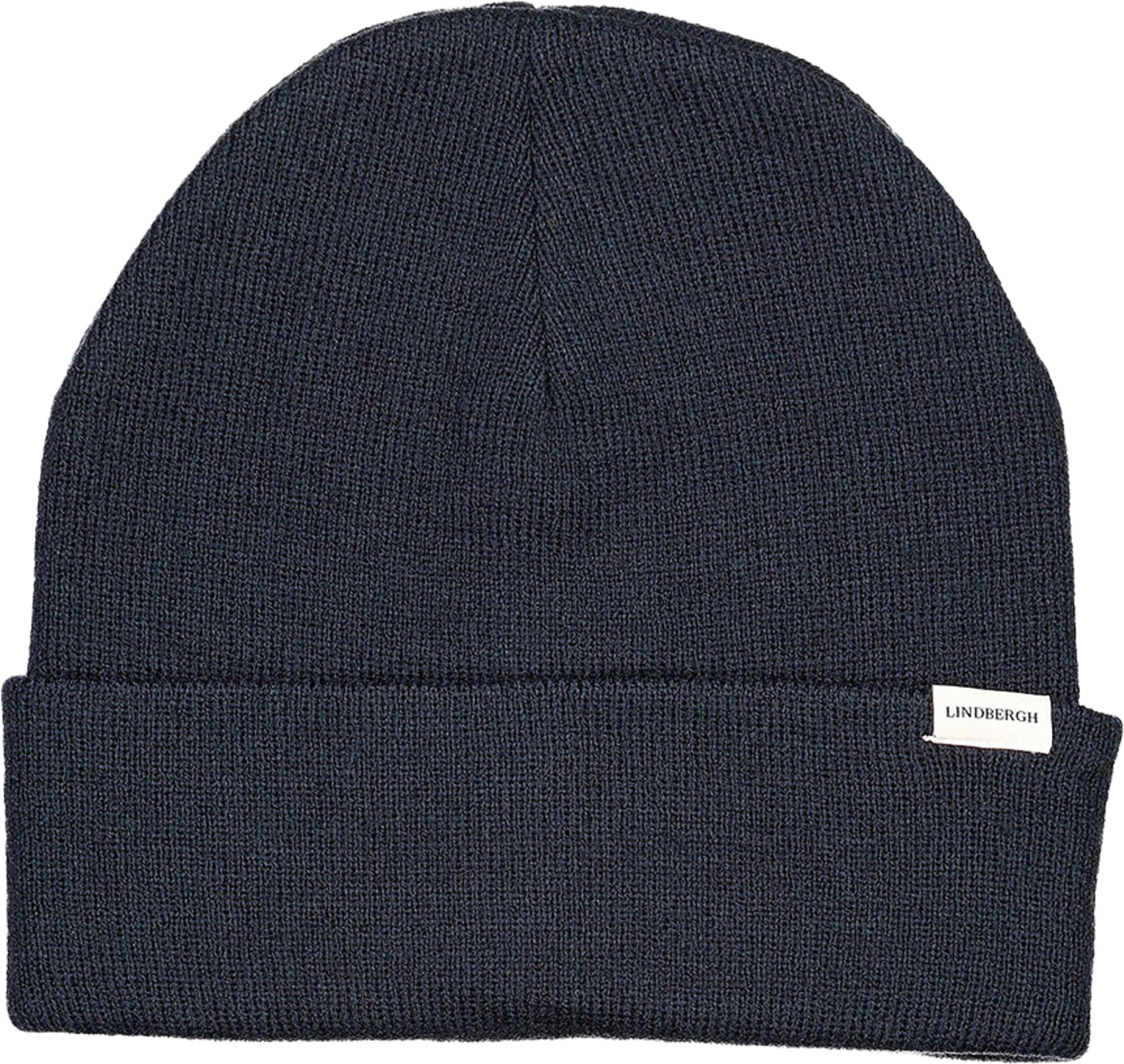 Beanie, från Lindbergh, i färgen Navy. Klicka för att öppna bilden i stort format