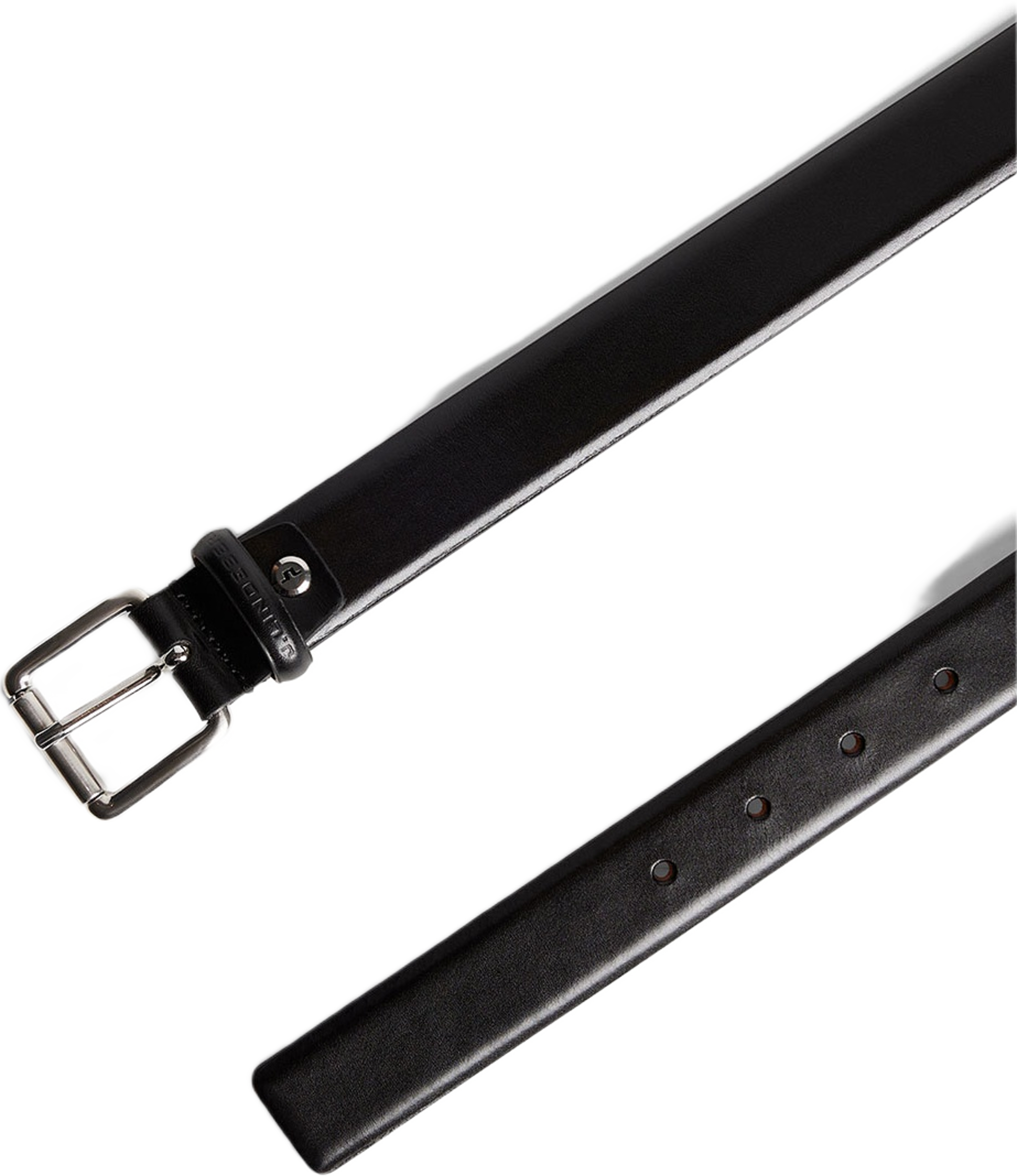 Bill Leather Belt, från J.Lindeberg, i färgen Black.