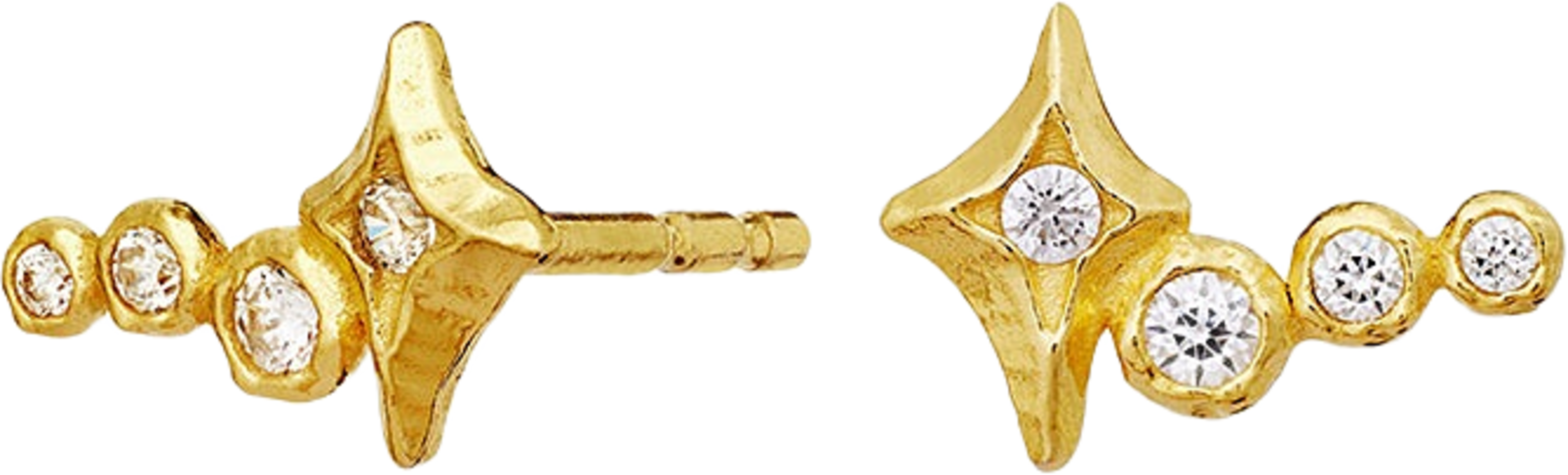 Minna Earrings, från Maanesten, i färgen Goldplated.