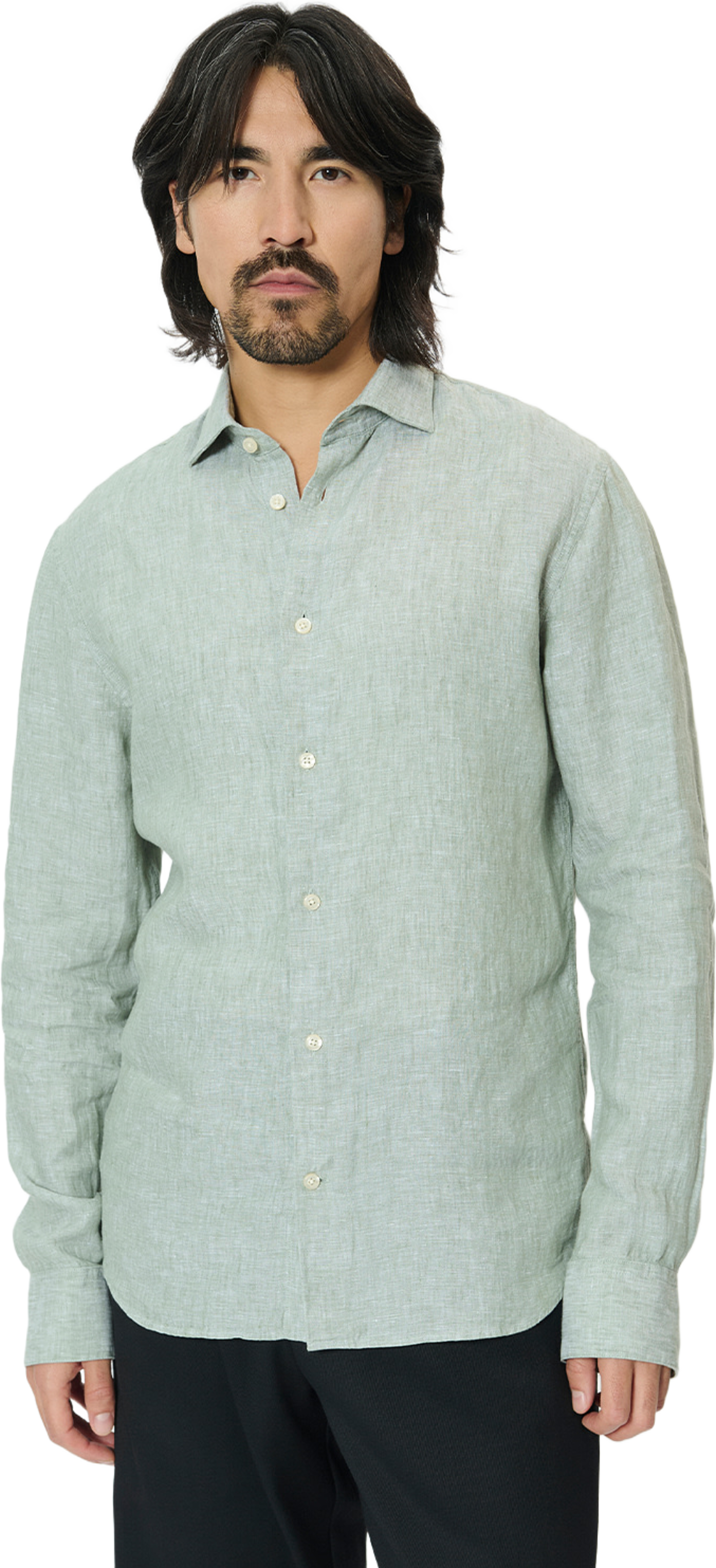 Marc short shirt, från Matinique, i färgen Sea Spray. Klicka för att öppna bilden i stort format