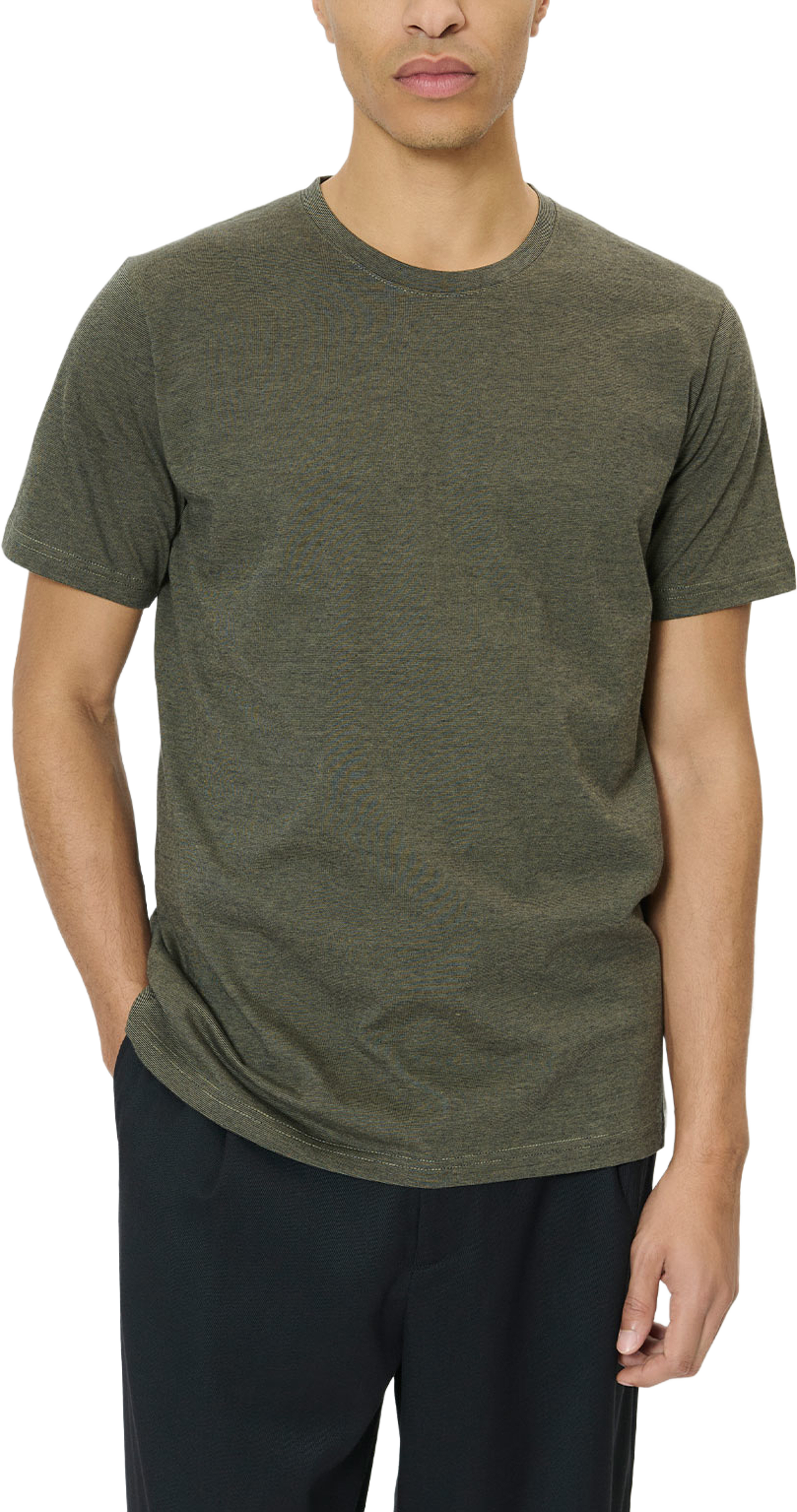 Jermane T-shirt, från Matinique, i färgen Light Army. Klicka för att öppna bilden i stort format