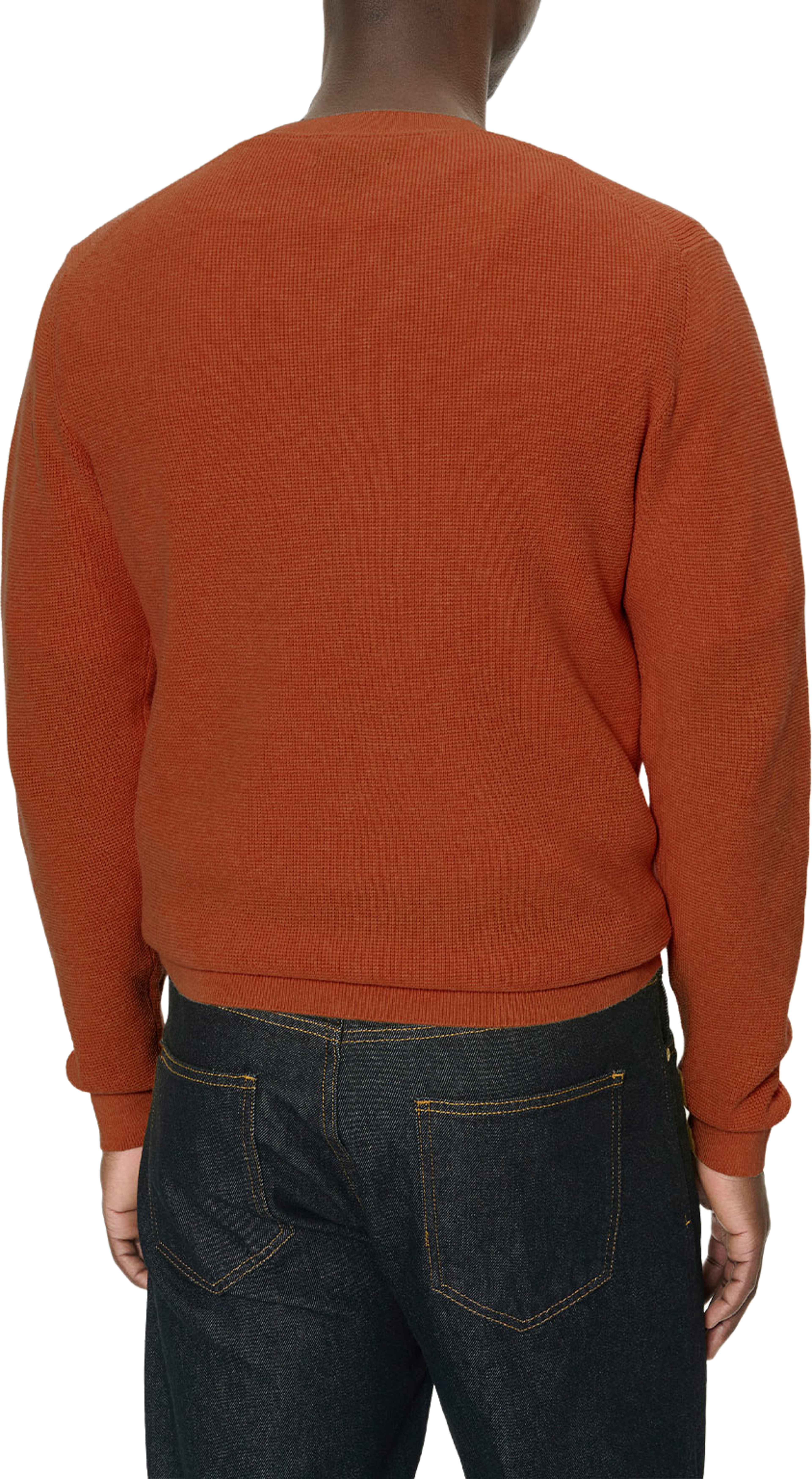 MAlagoon Pullover, från Matinique, i färgen Gold Flame. Klicka för att öppna bilden i stort format