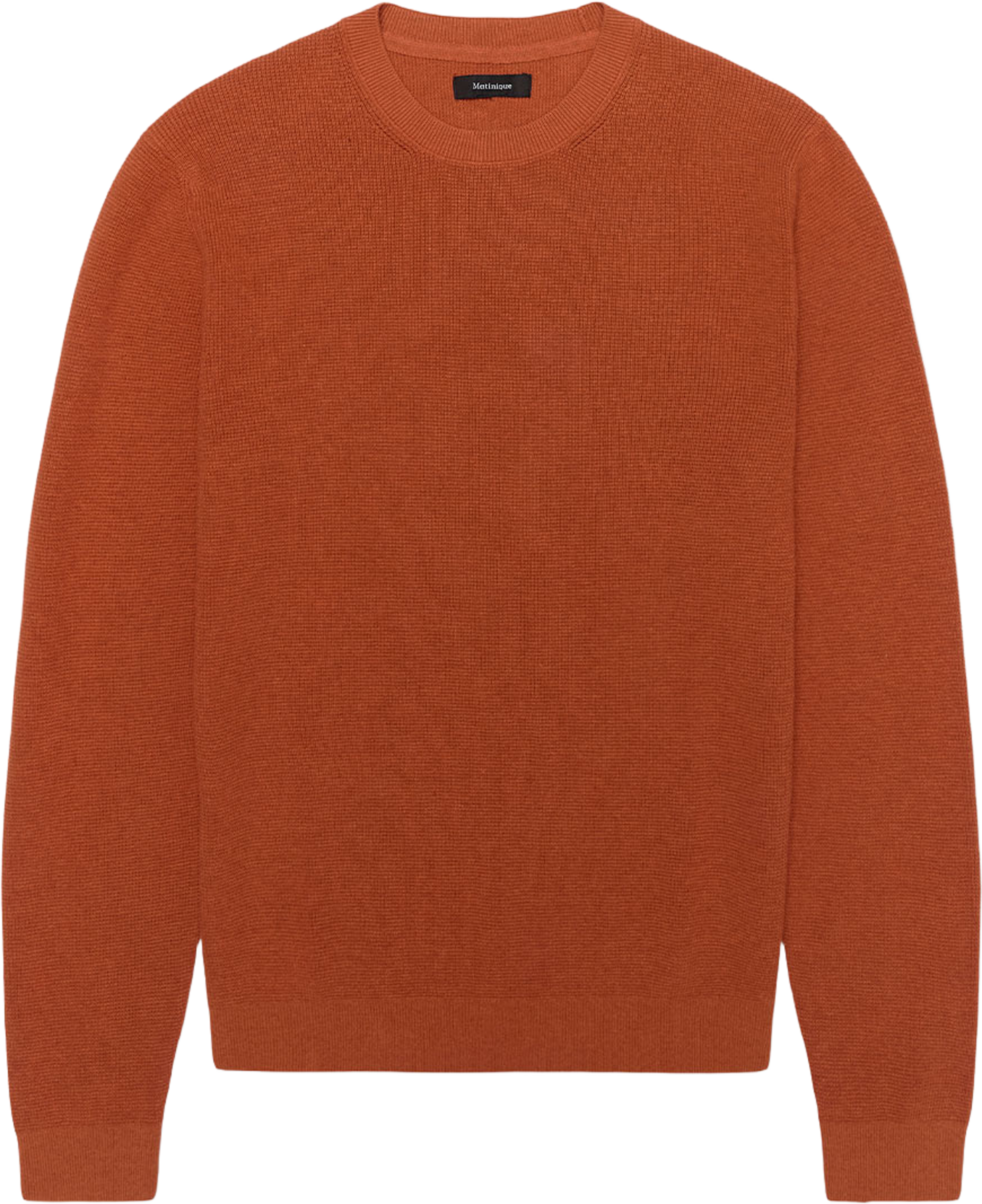 MAlagoon Pullover, från Matinique, i färgen Gold Flame. Klicka för att öppna bilden i stort format