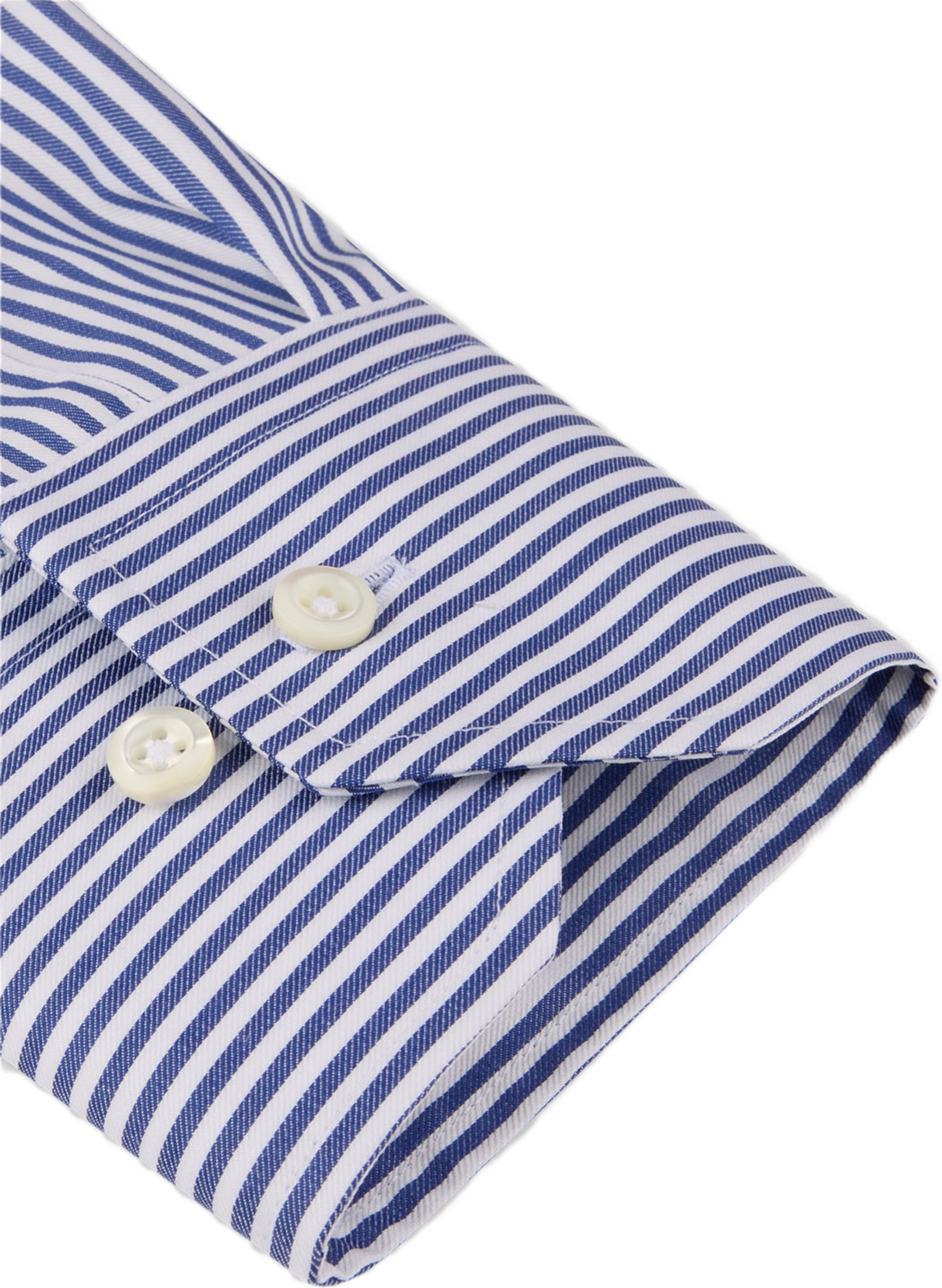 Randig Twillskjorta, från Stenströms, i färgen Blue Stripe.