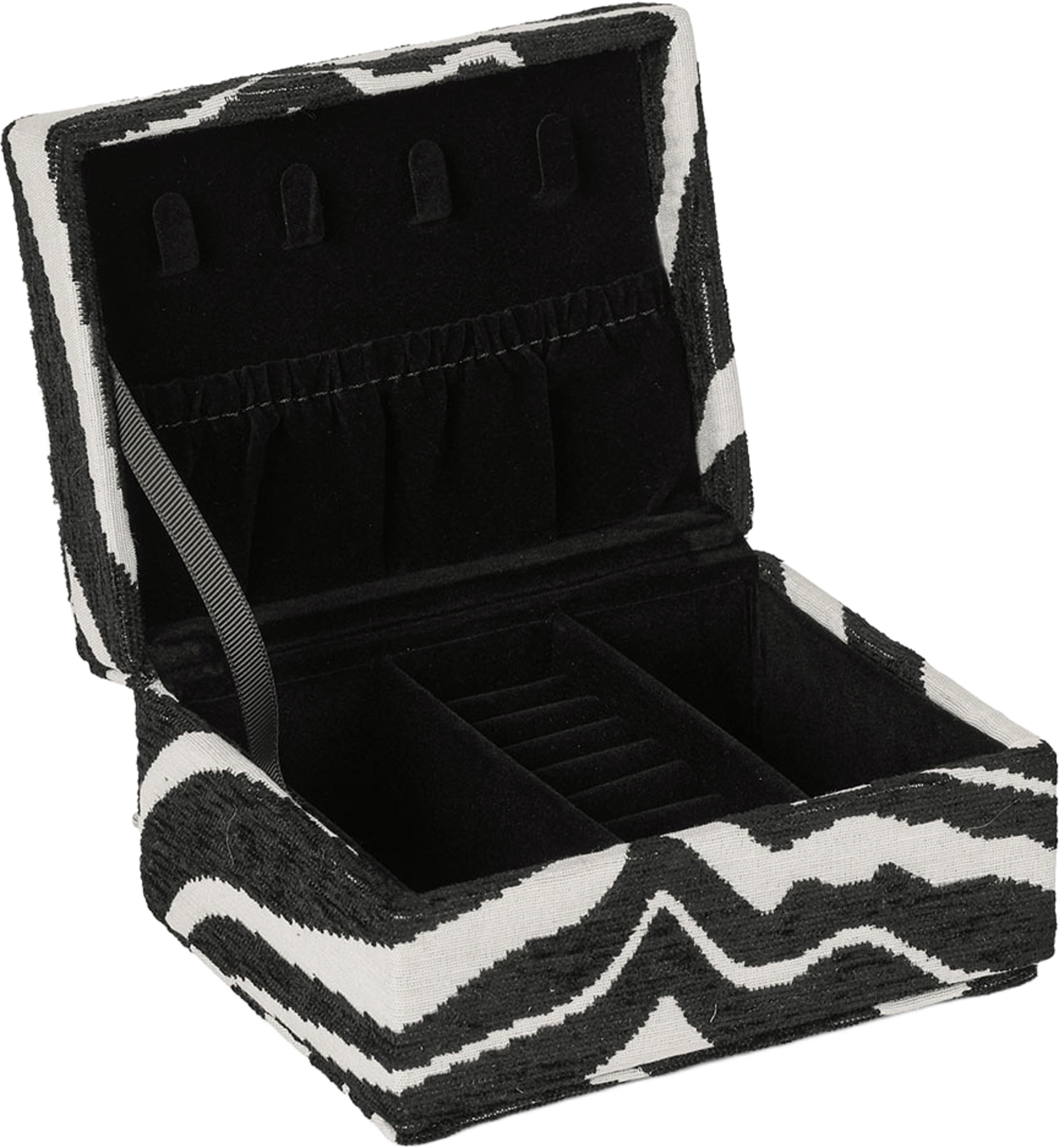 Zebra Jewelry Case Small, från DAY ET, i färgen Black. Klicka för att öppna bilden i stort format