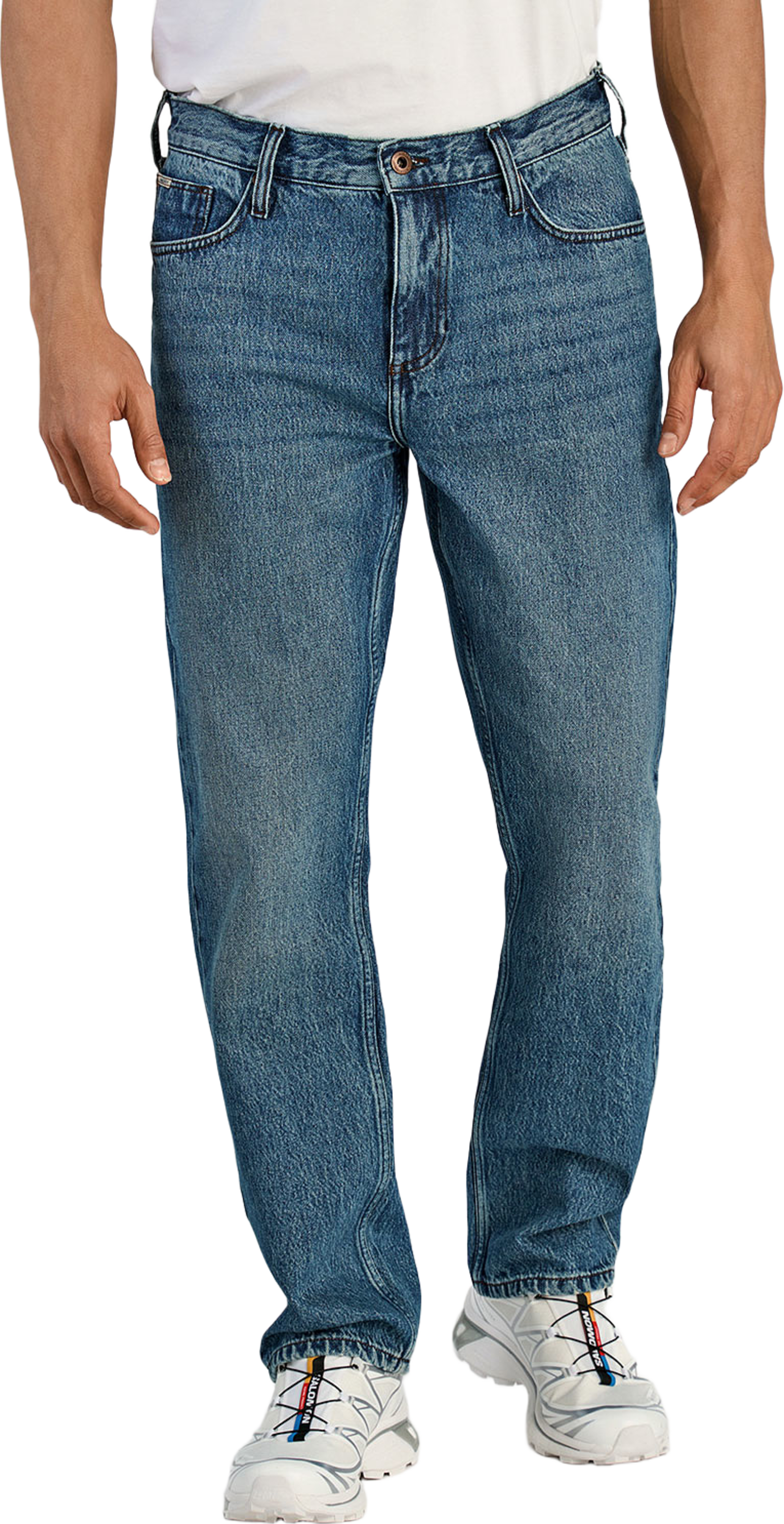 Lindbergh Loose fit jeans Jeans, från Lindbergh, i färgen Trade Blue. Klicka för att öppna bilden i stort format