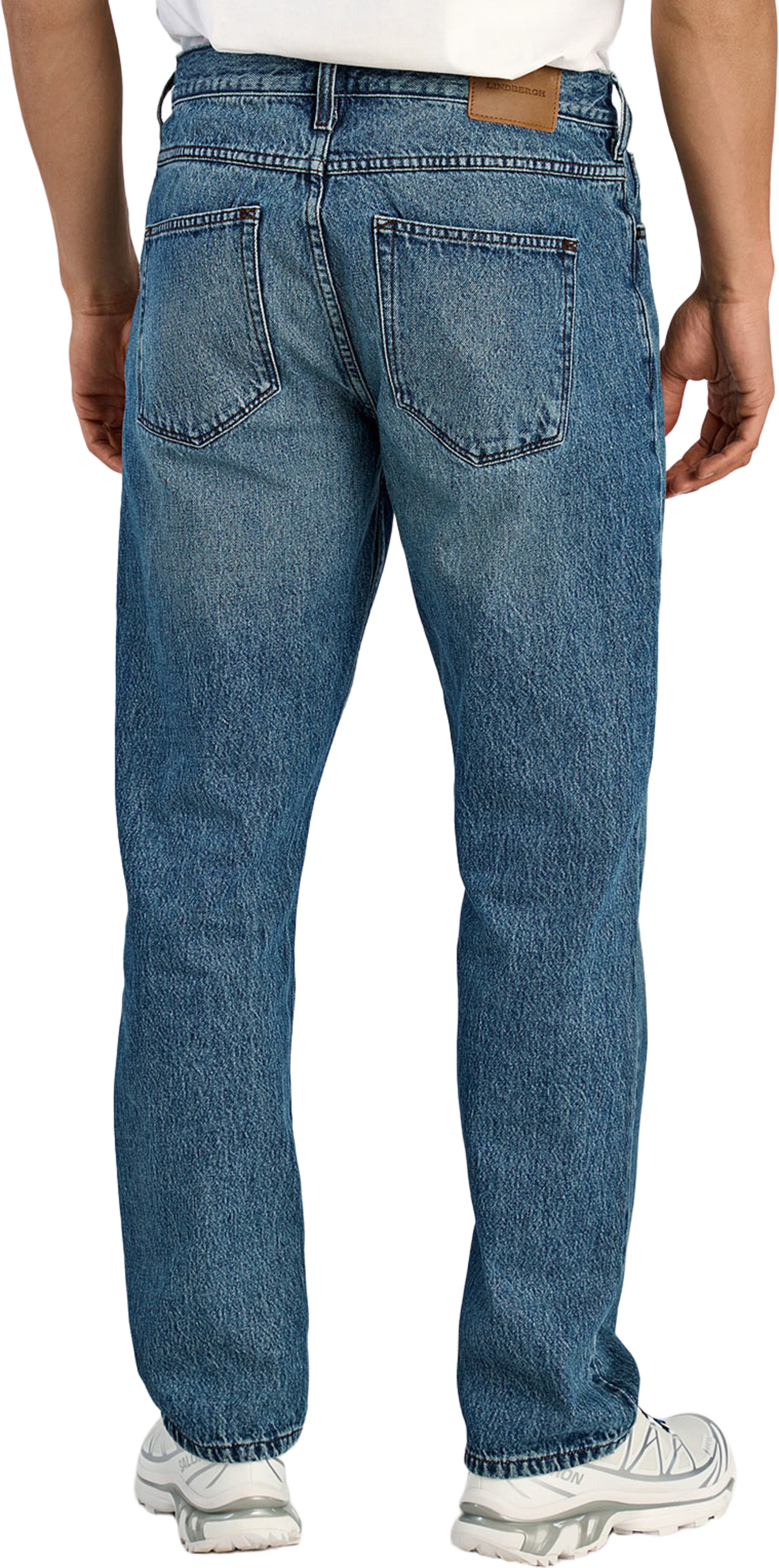 Lindbergh Loose fit jeans Jeans, från Lindbergh, i färgen Trade Blue. Klicka för att öppna bilden i stort format