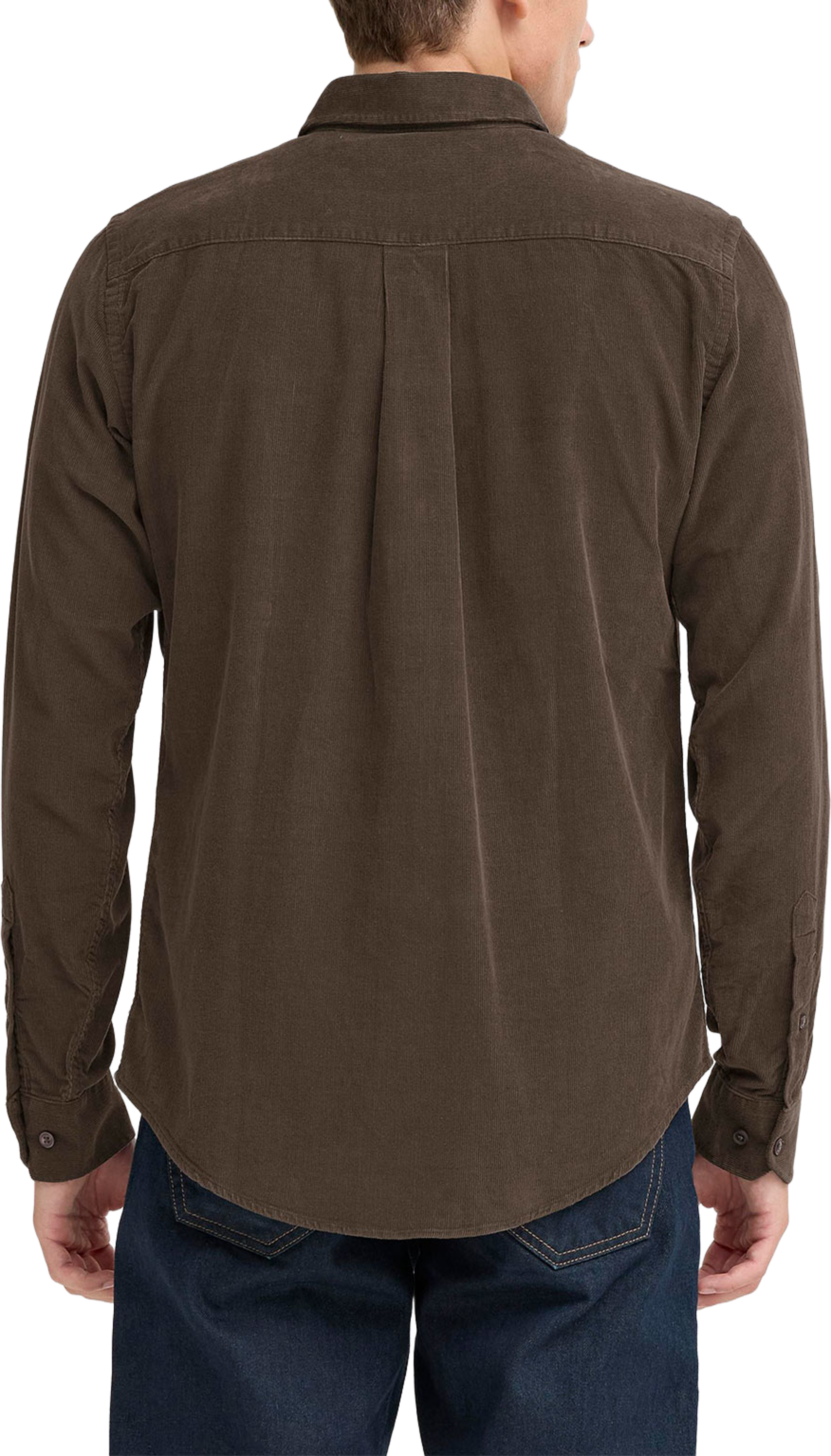Cfanto Baby Cord Shirt, från Casual Friday, i färgen Black Olive.