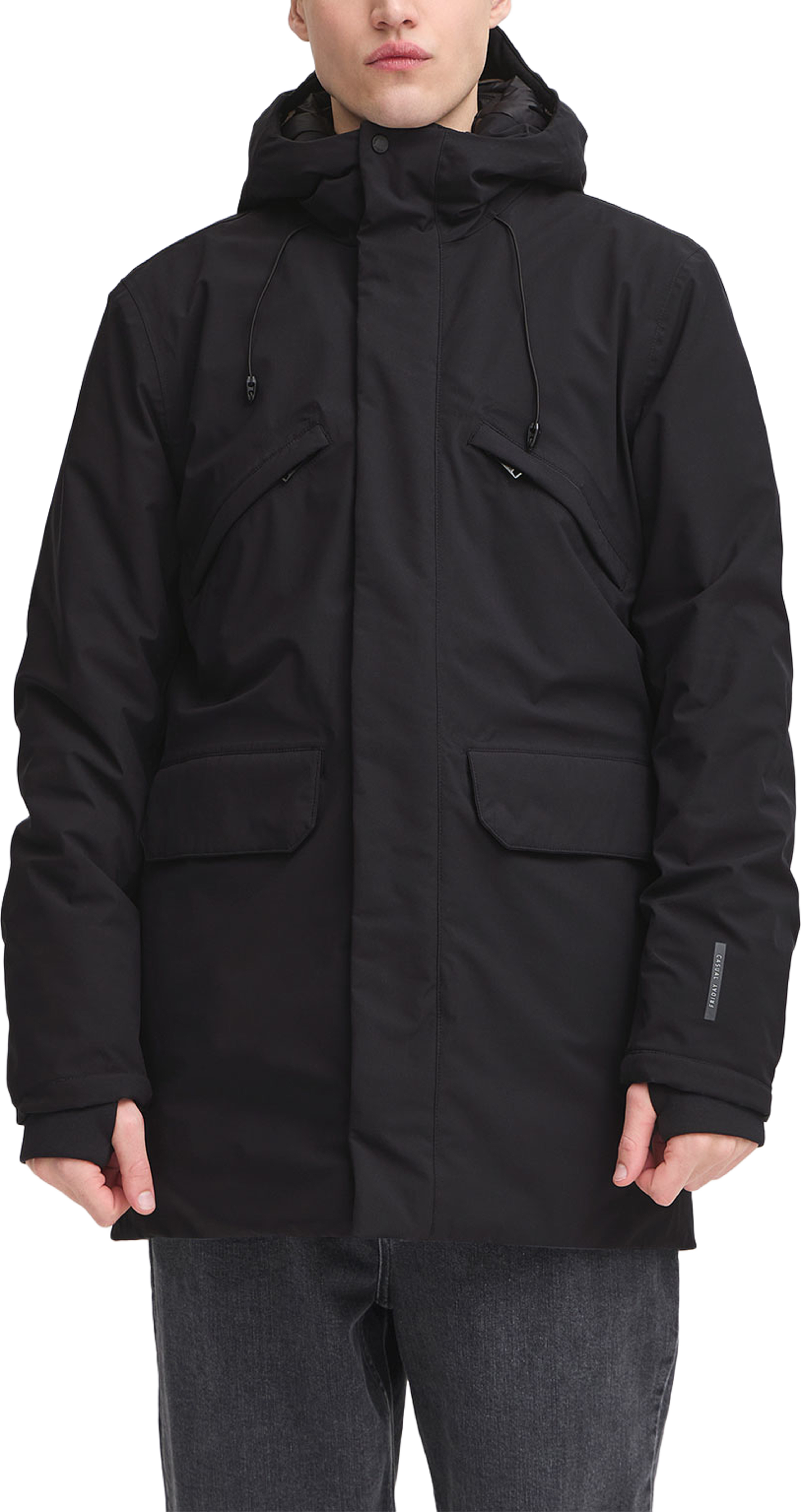 Cfbergen Parka Jacket, från Casual Friday, i färgen Black Beauty.