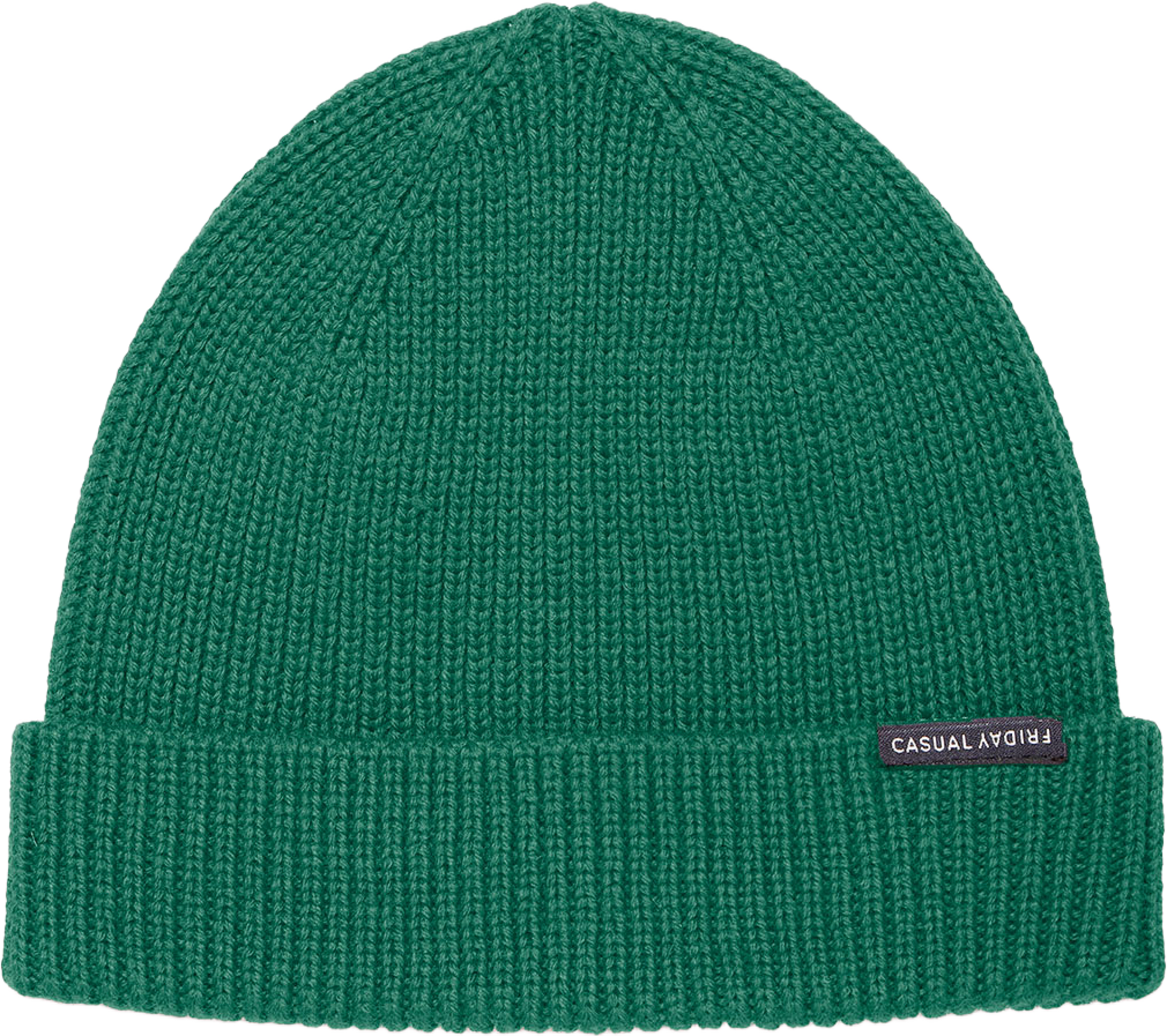 Cfalkin Rib Beanie, från Casual Friday, i färgen Fairway.