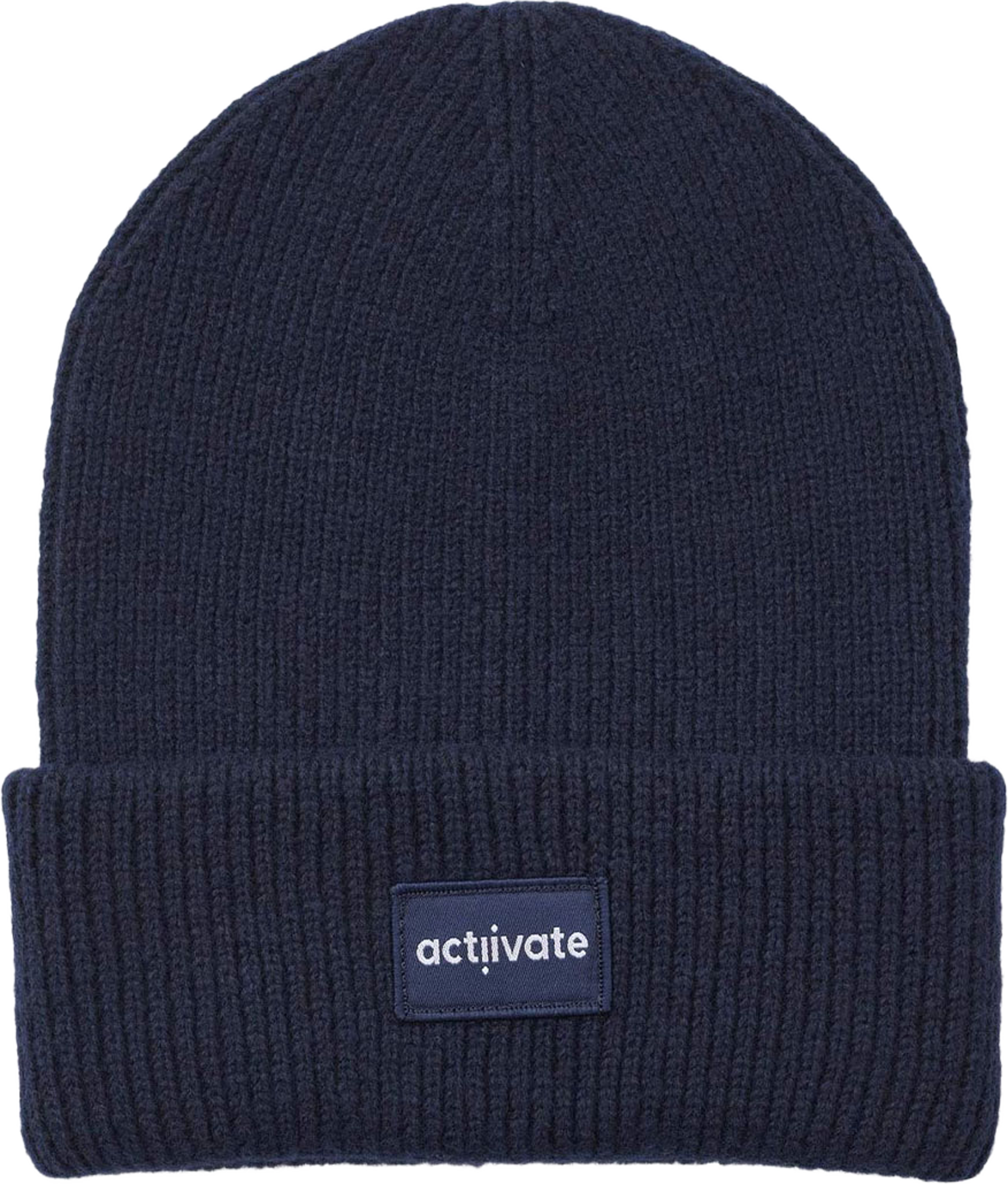 BROOKE Fold Beanie, från Actiivate, i färgen Navy. Klicka för att öppna bilden i stort format