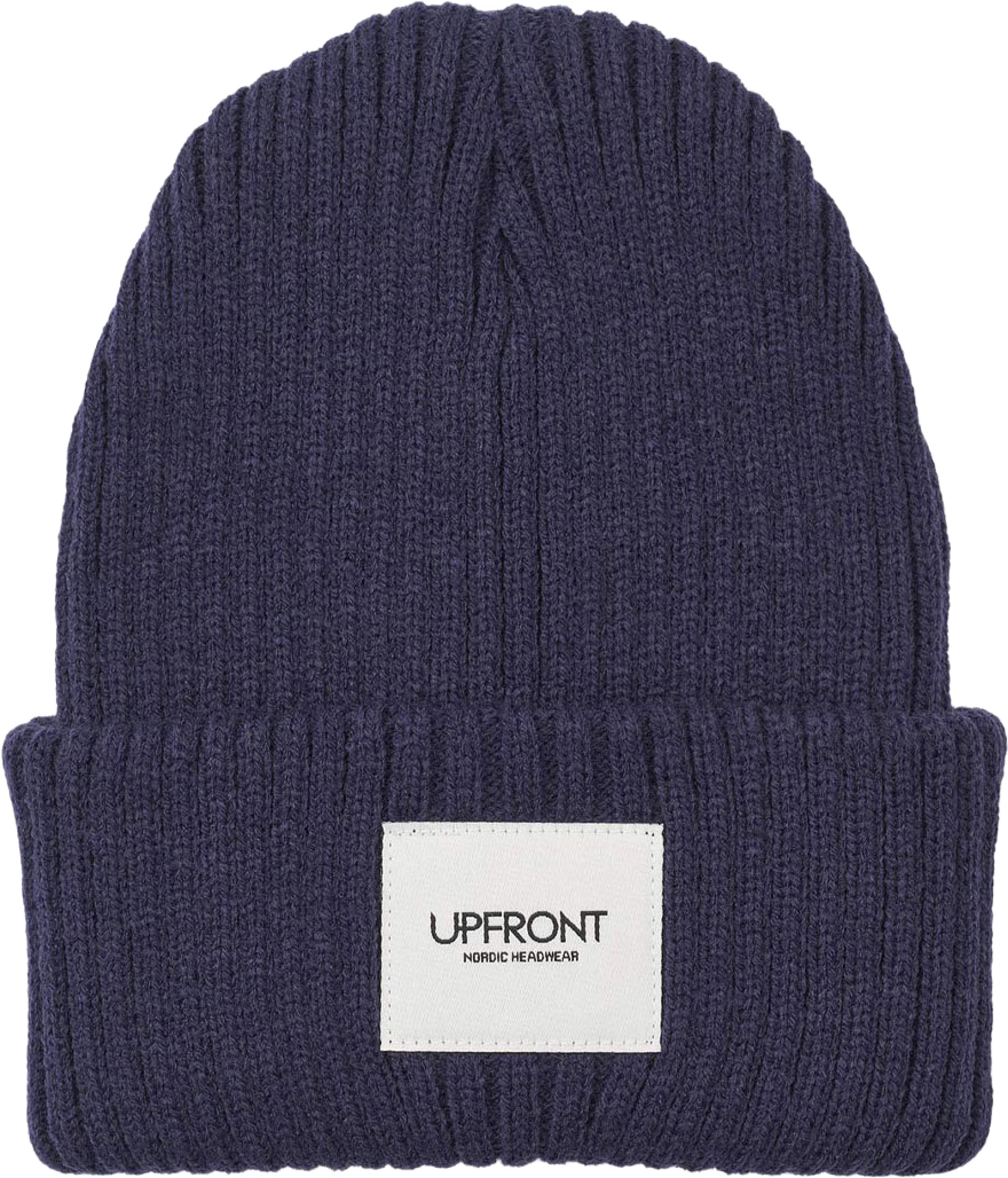 HAZE Fisherman Winter Beanie, från Upfront, i färgen Navy. Klicka för att öppna bilden i stort format