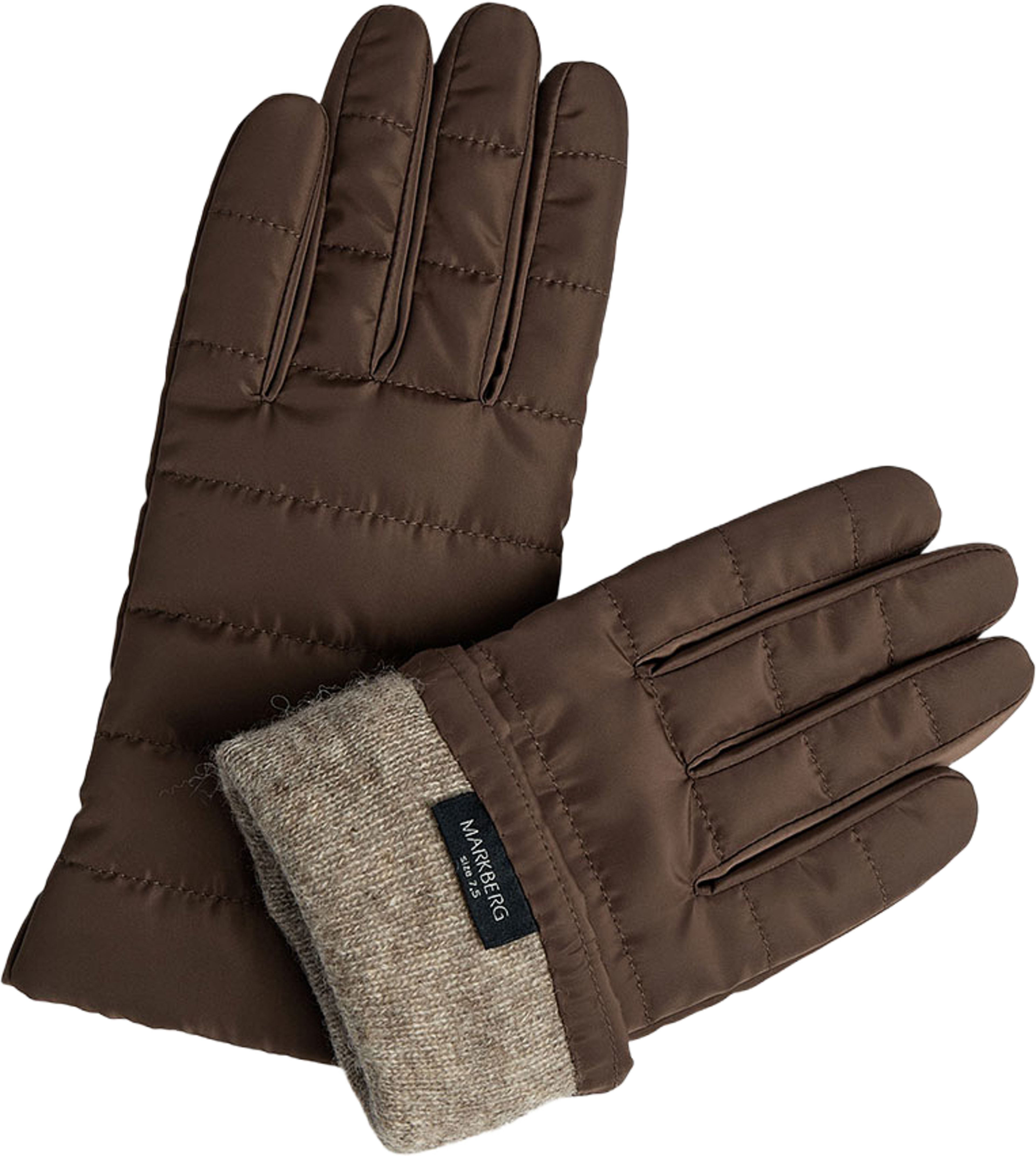 Alberte Glove, från Markberg, i färgen Dark Brown.