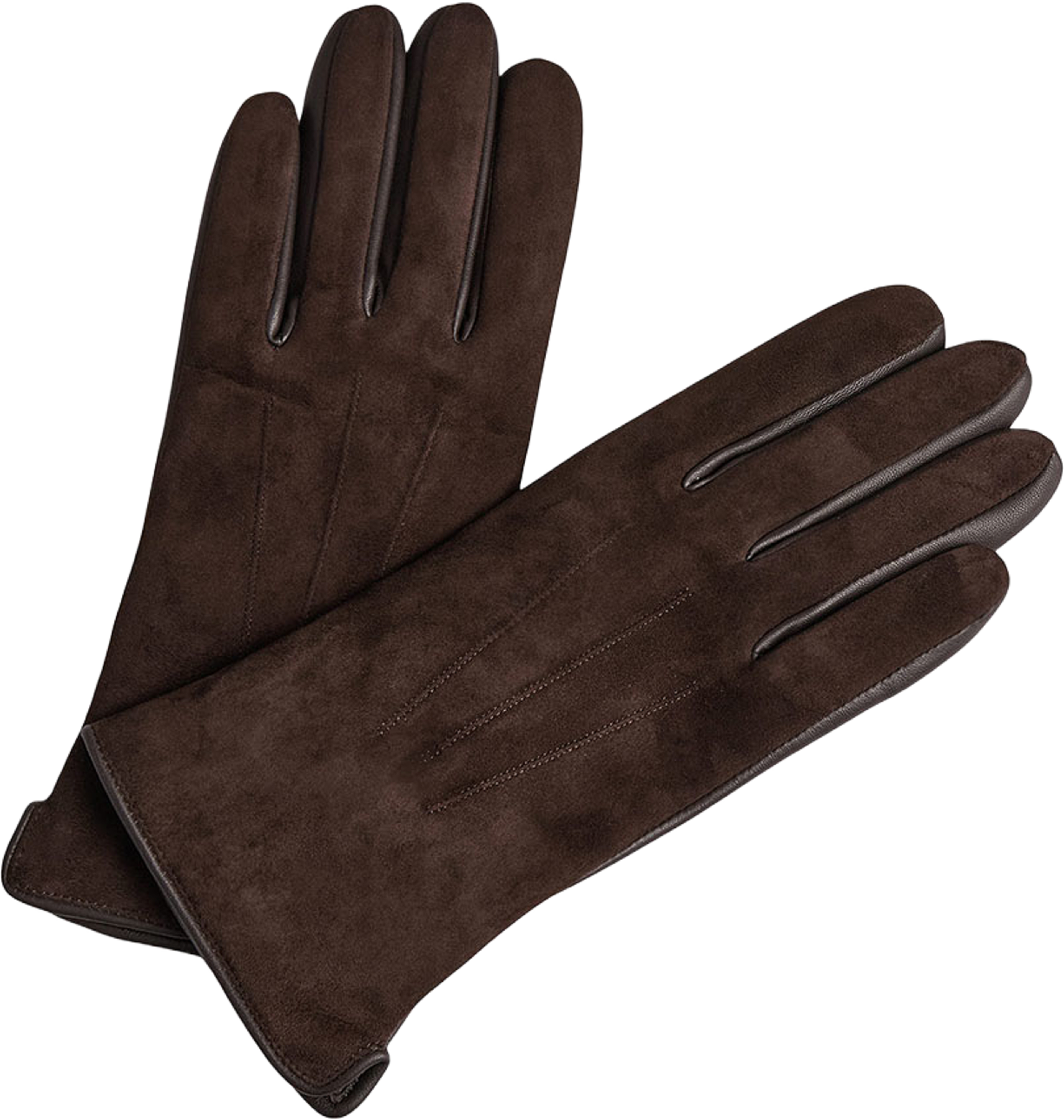 CariannaMBG Glove Suede Gloves, från Markberg, i färgen Dark Brown. Klicka för att öppna bilden i stort format