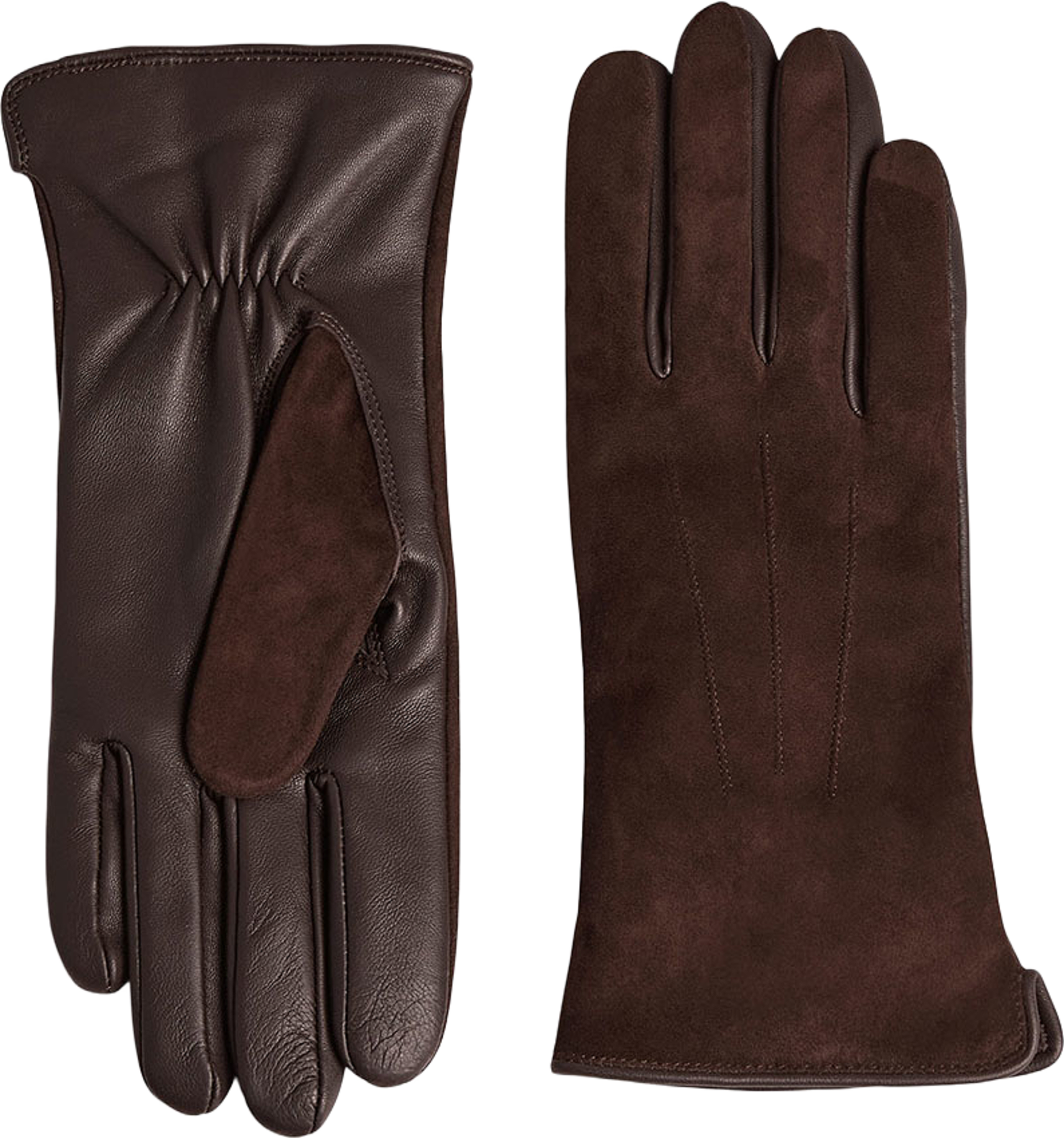 CariannaMBG Glove Suede Gloves, från Markberg, i färgen Dark Brown. Klicka för att öppna bilden i stort format