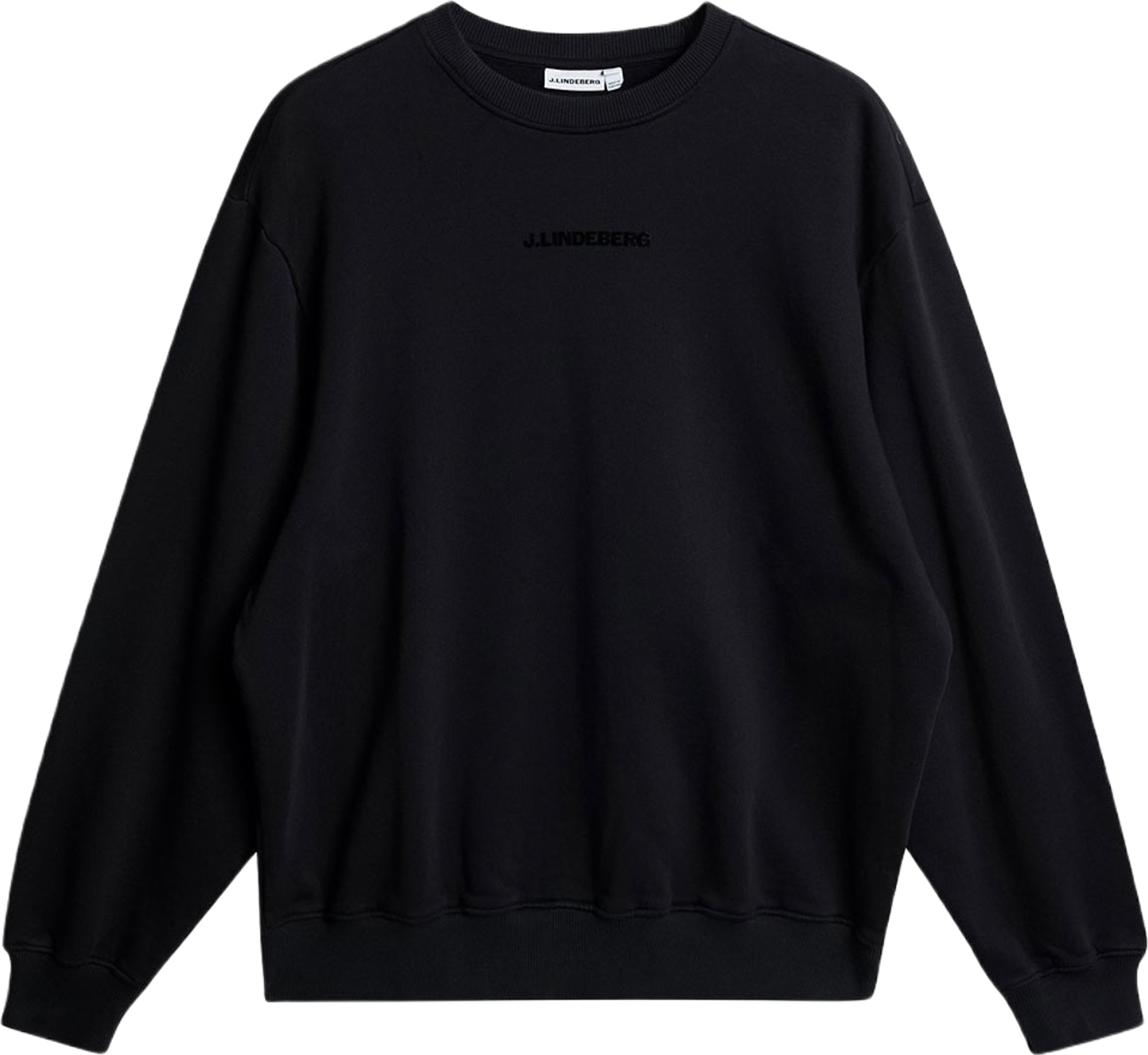 Callan Crew Neck, från J.Lindeberg, i färgen Black.