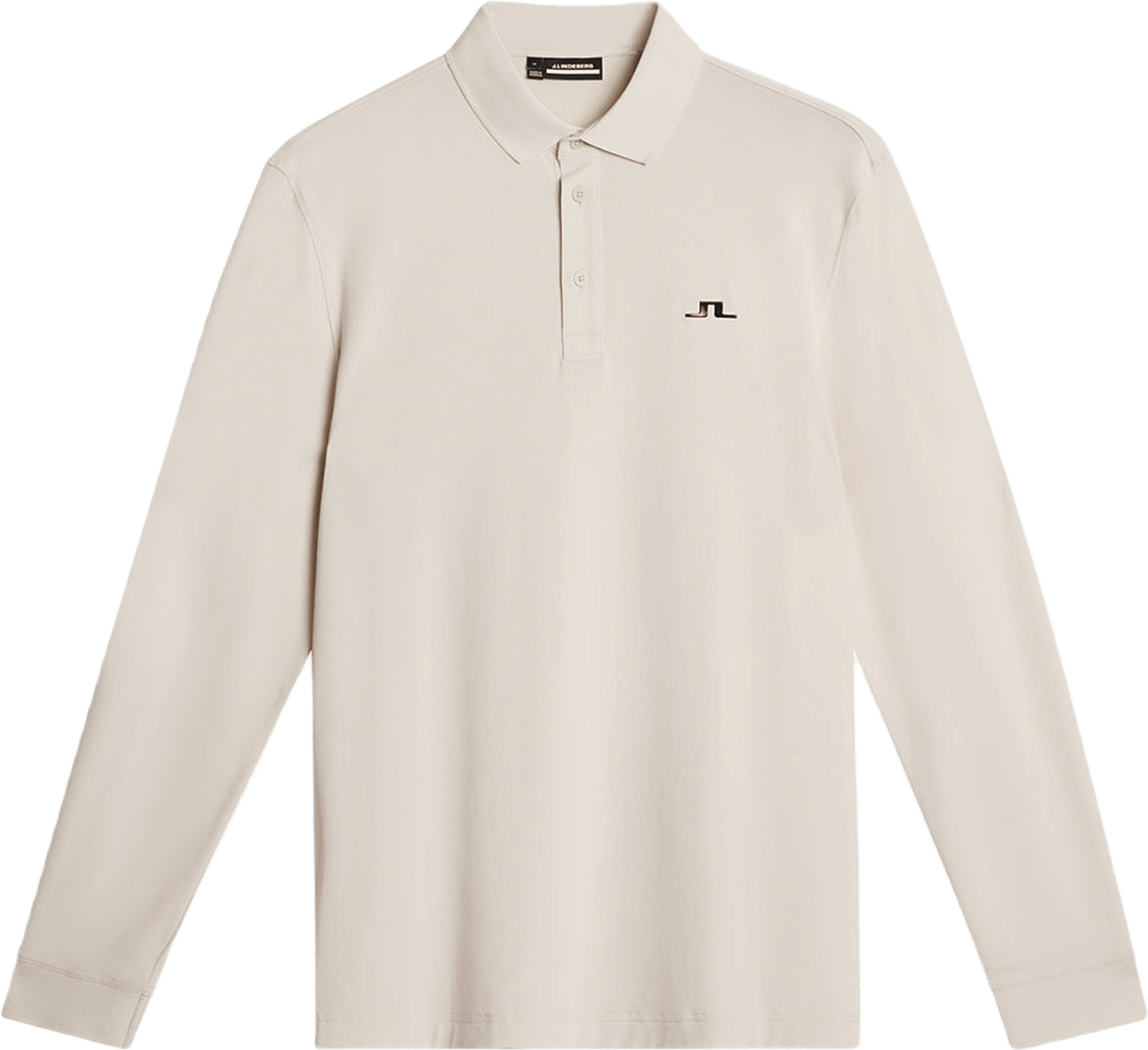 Florian LS Polo, från J.Lindeberg, i färgen Moonbeam. Klicka för att öppna bilden i stort format