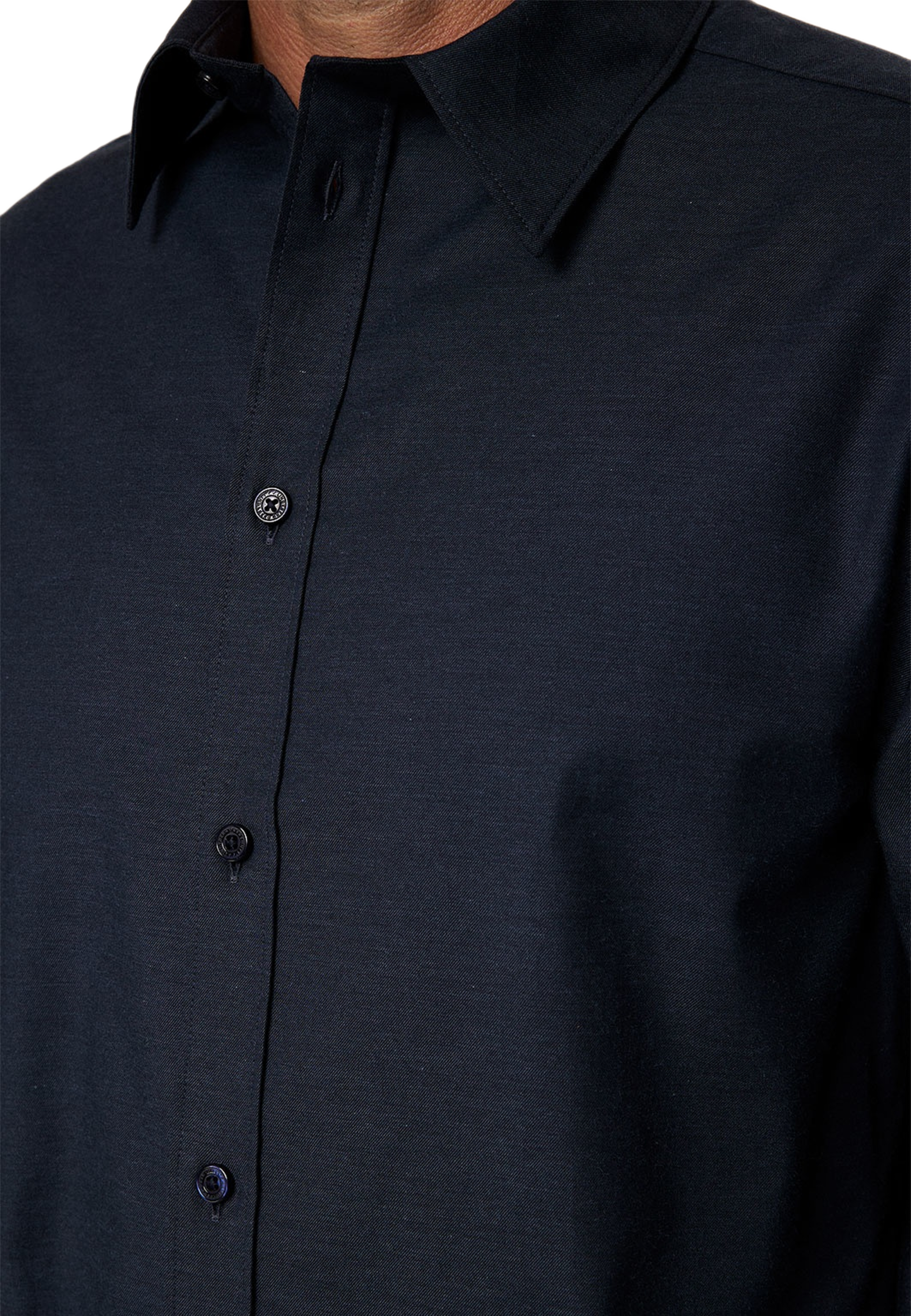 Slim Light Flannel Shirt, från J.Lindeberg, i färgen Jl Navy.