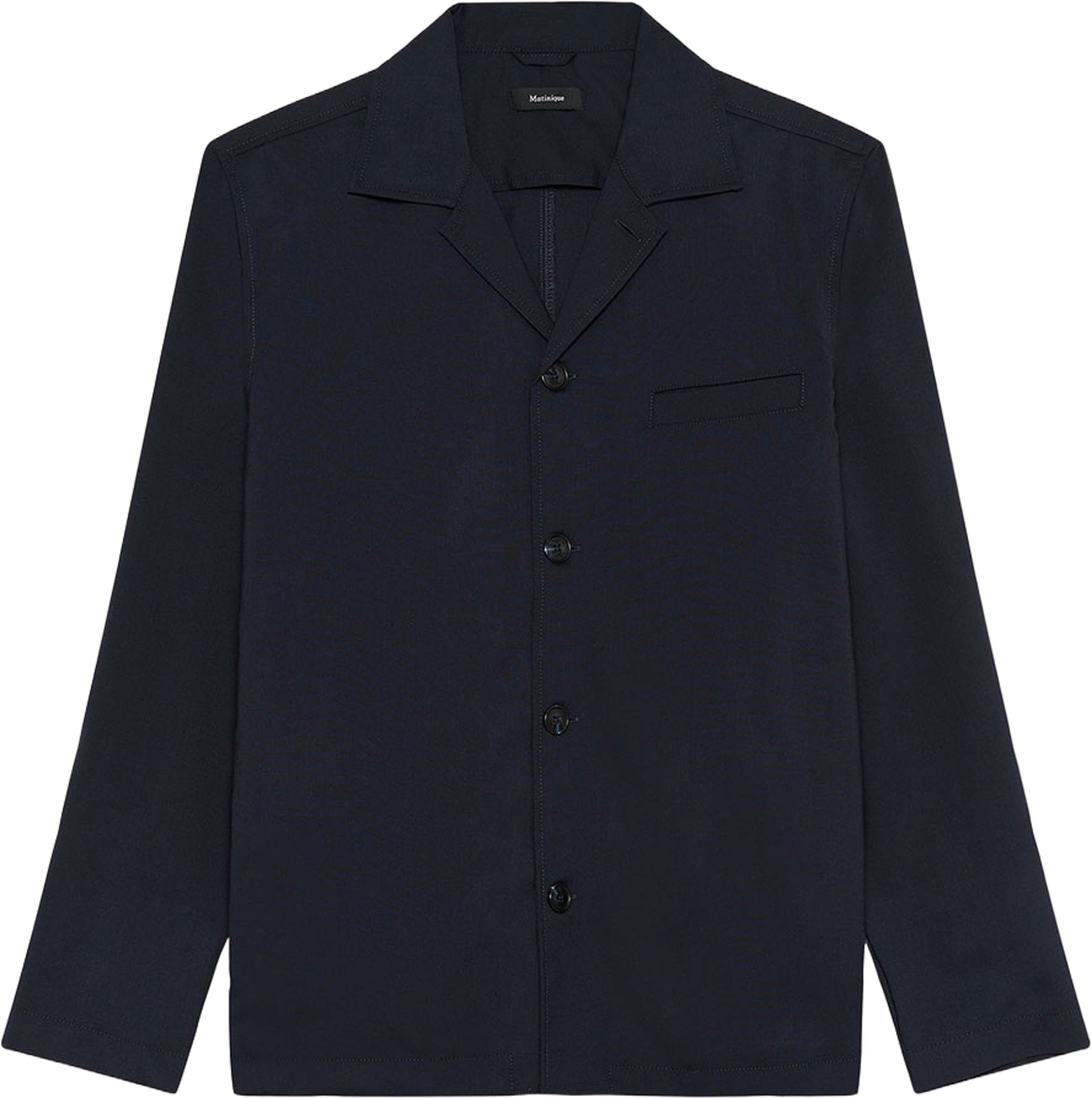 Landen V, från Matinique, i färgen Dark Navy. Klicka för att öppna bilden i stort format