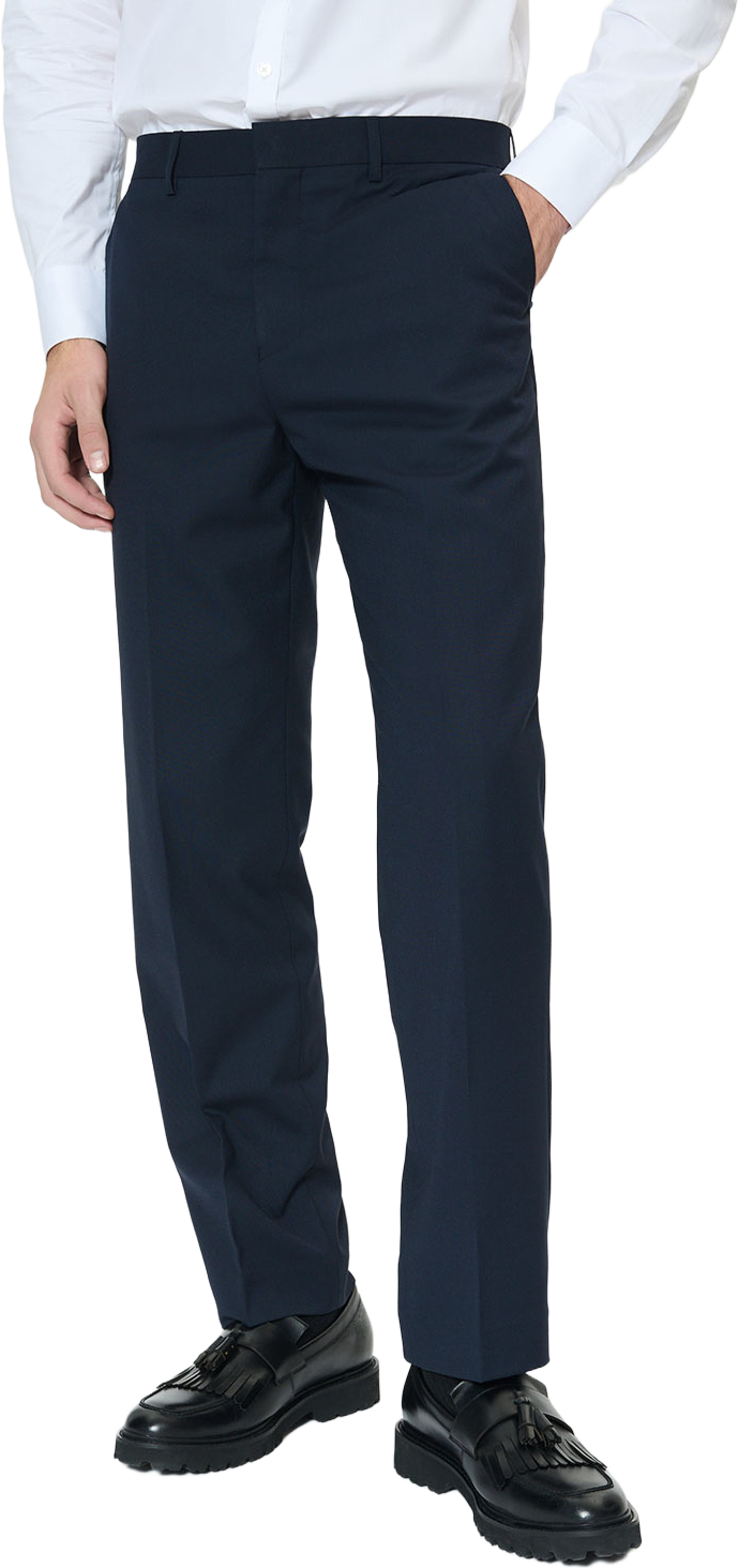 Wesley Pant, från Matinique, i färgen Dark Navy. Klicka för att öppna bilden i stort format