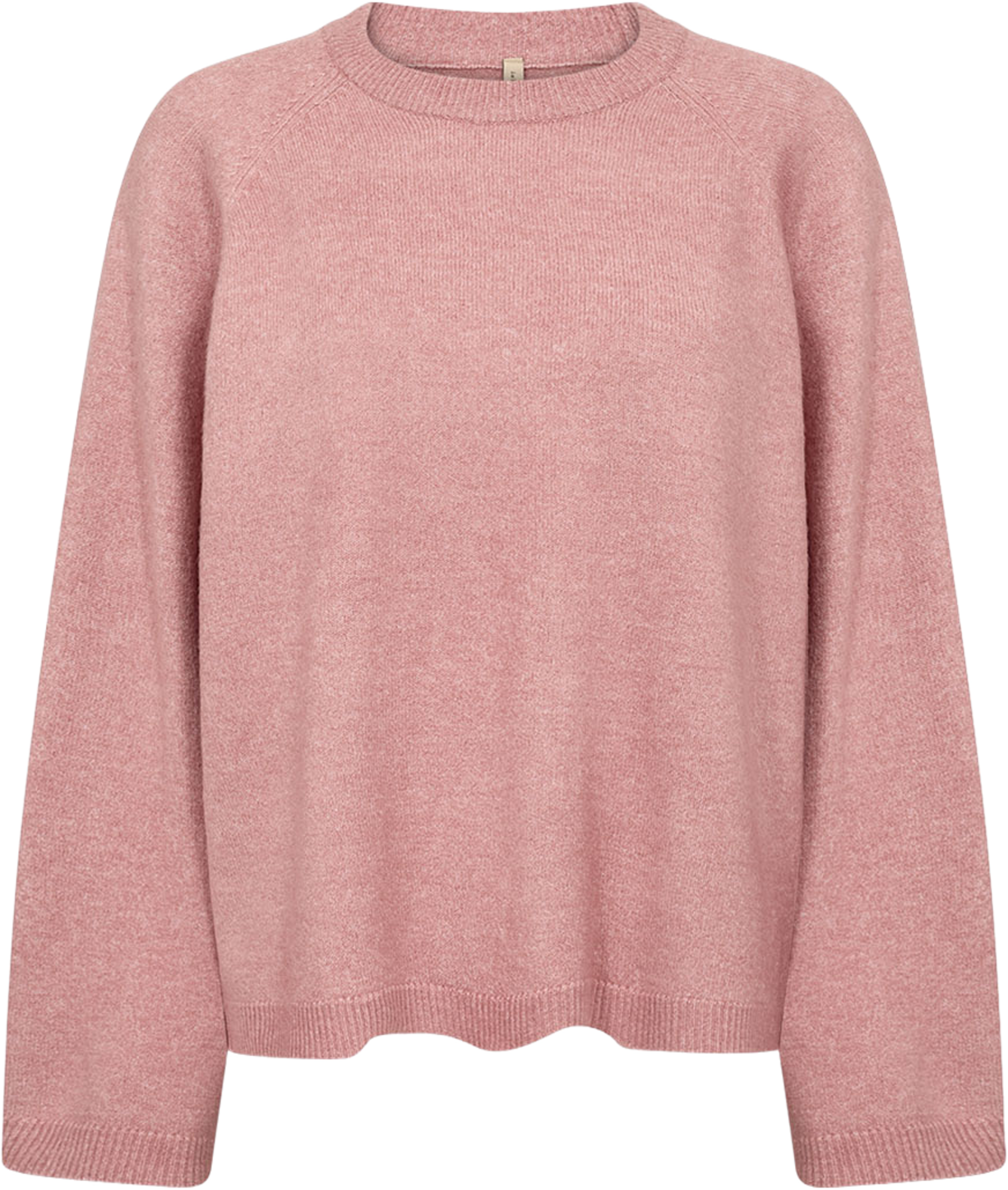 Soyaconcept Sc-Orlean 4 Pullover, från Soyaconcept, i färgen Shadow Rose Melange. Klicka för att öppna bilden i stort format