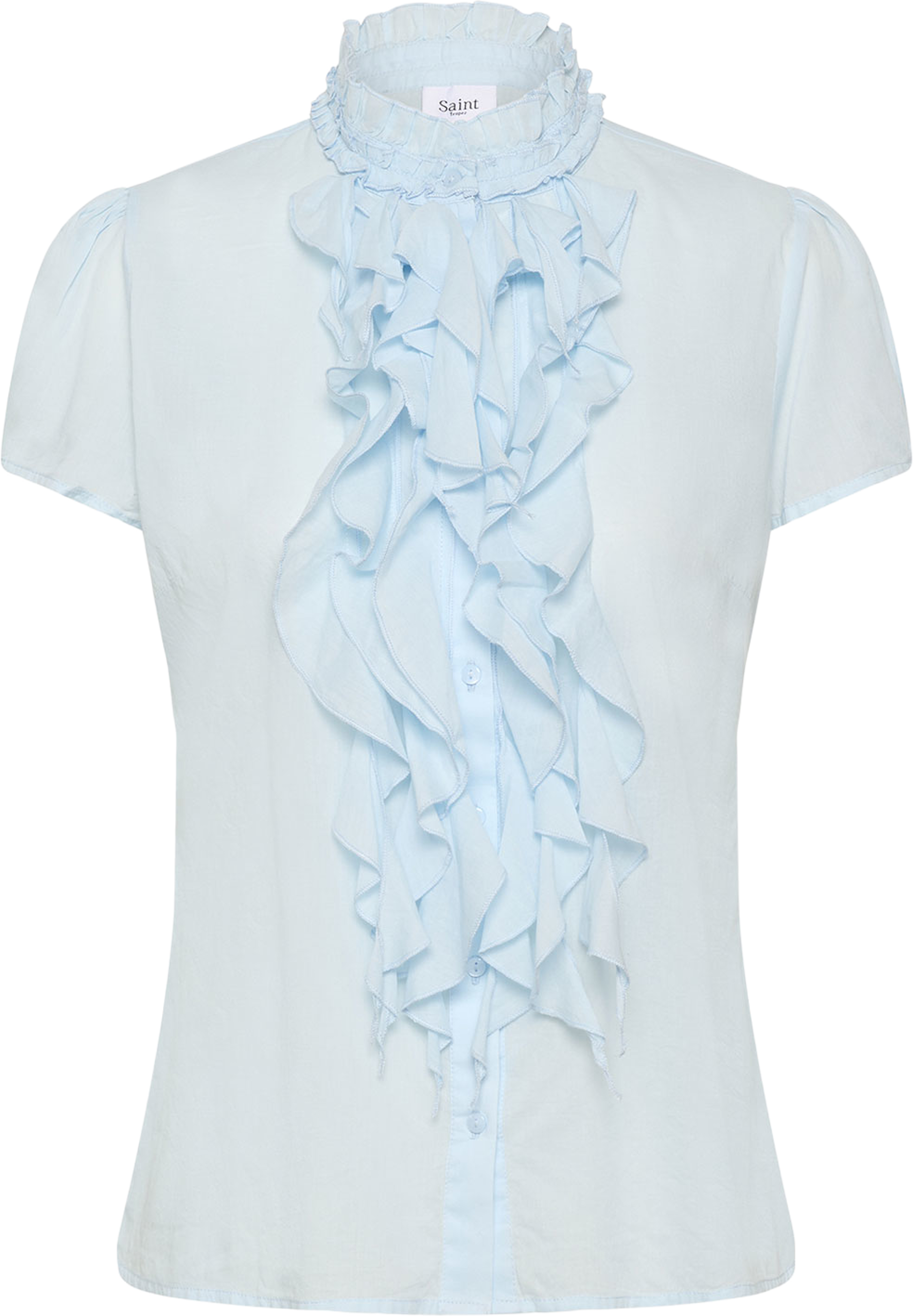 TilliSZ SS Shirt, från Saint Tropez, i färgen Skyway. Klicka för att öppna bilden i stort format