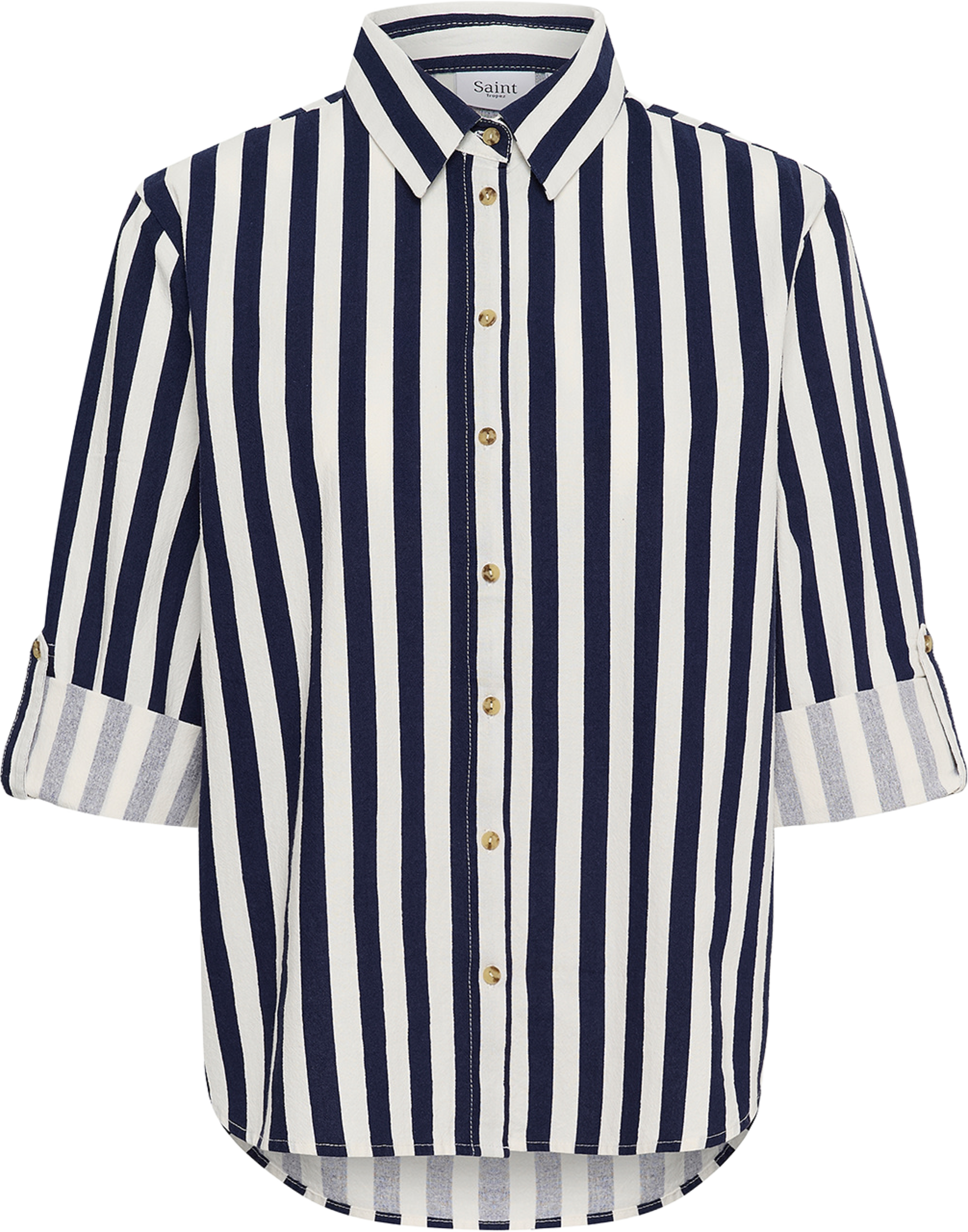 Zalinda SZ Shirt, från Saint Tropez, i färgen Eclipse Ice Stripe. Klicka för att öppna bilden i stort format